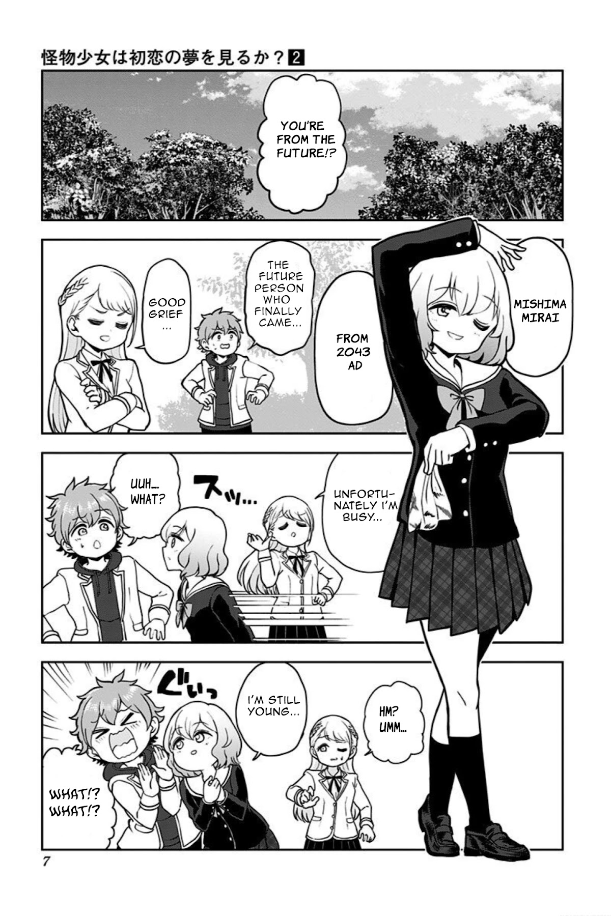 Kaibutsu Shoujo Wa Hatsukoi No Yume Wo Miru Ka? Chapter 8 #7