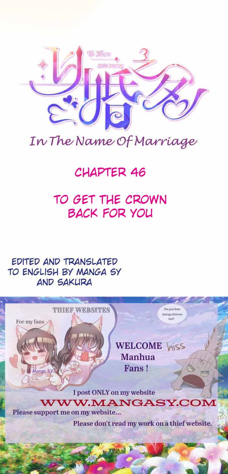 In The Name Of Marriage Chapter 46 #1