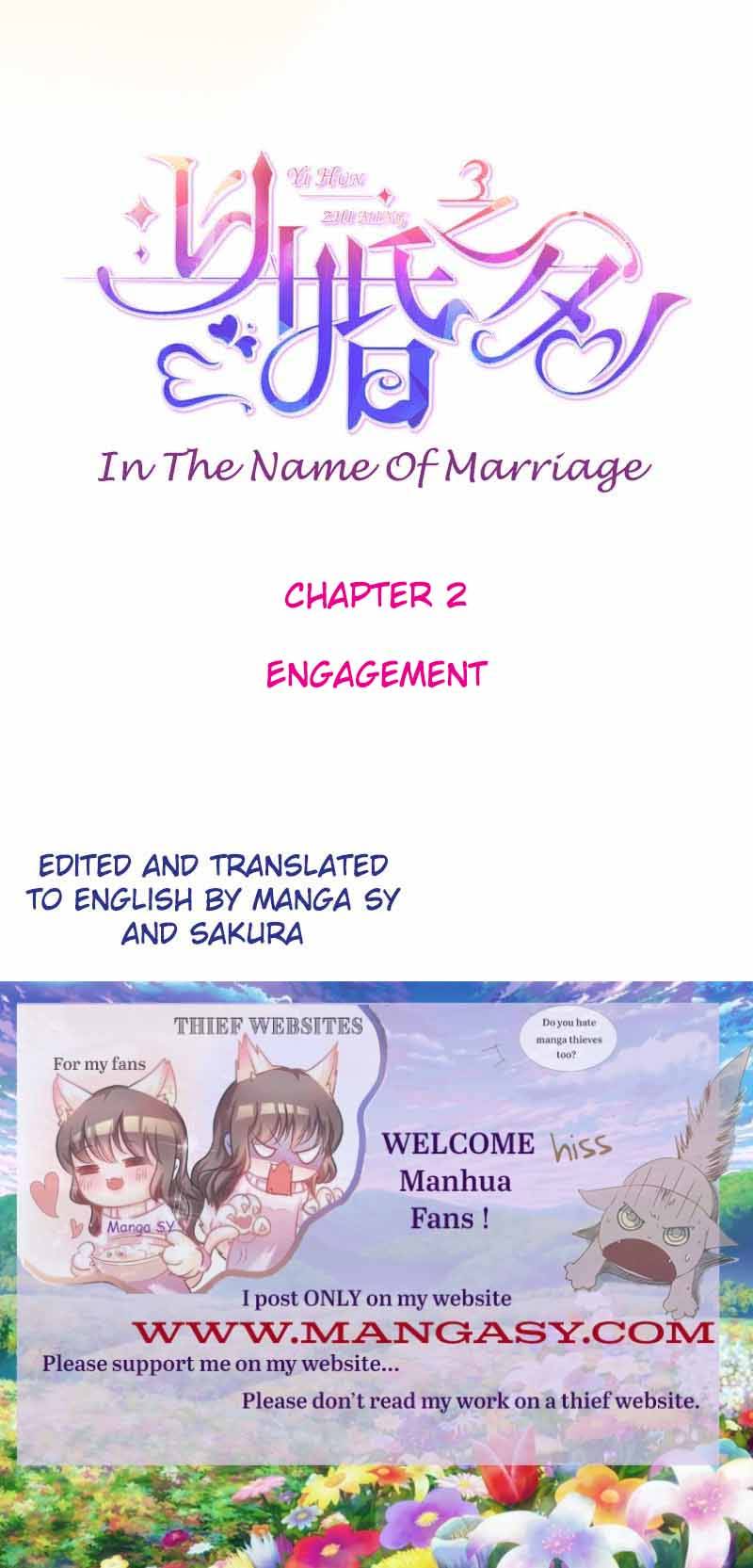 In The Name Of Marriage Chapter 2 #1