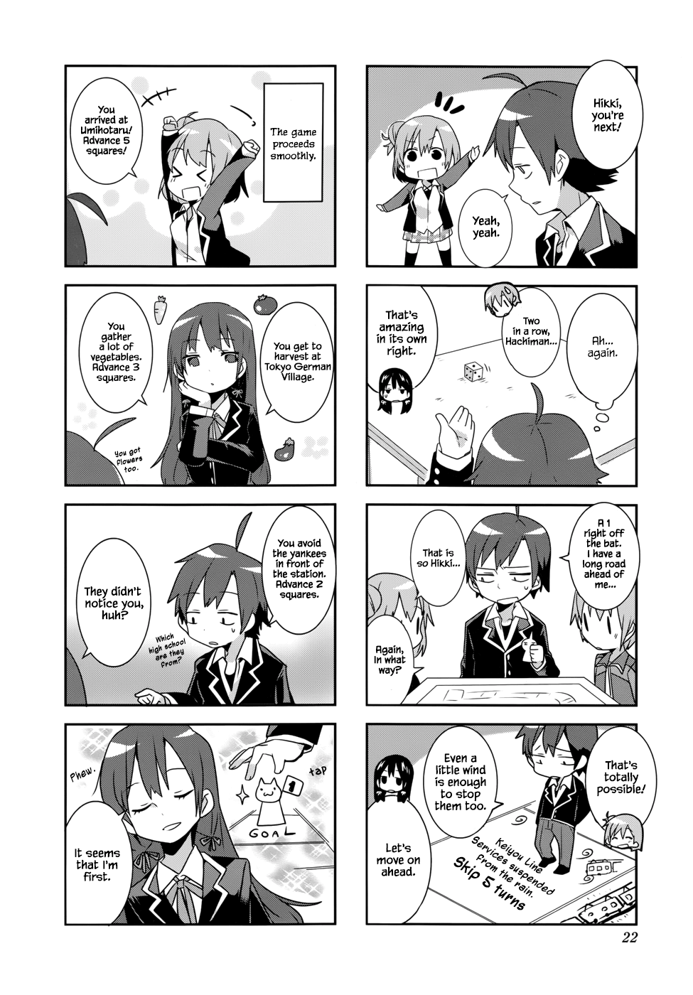 Yahari 4-Koma Demo Ore No Seishun Love Come Wa Machigatteiru. Chapter 2 #6