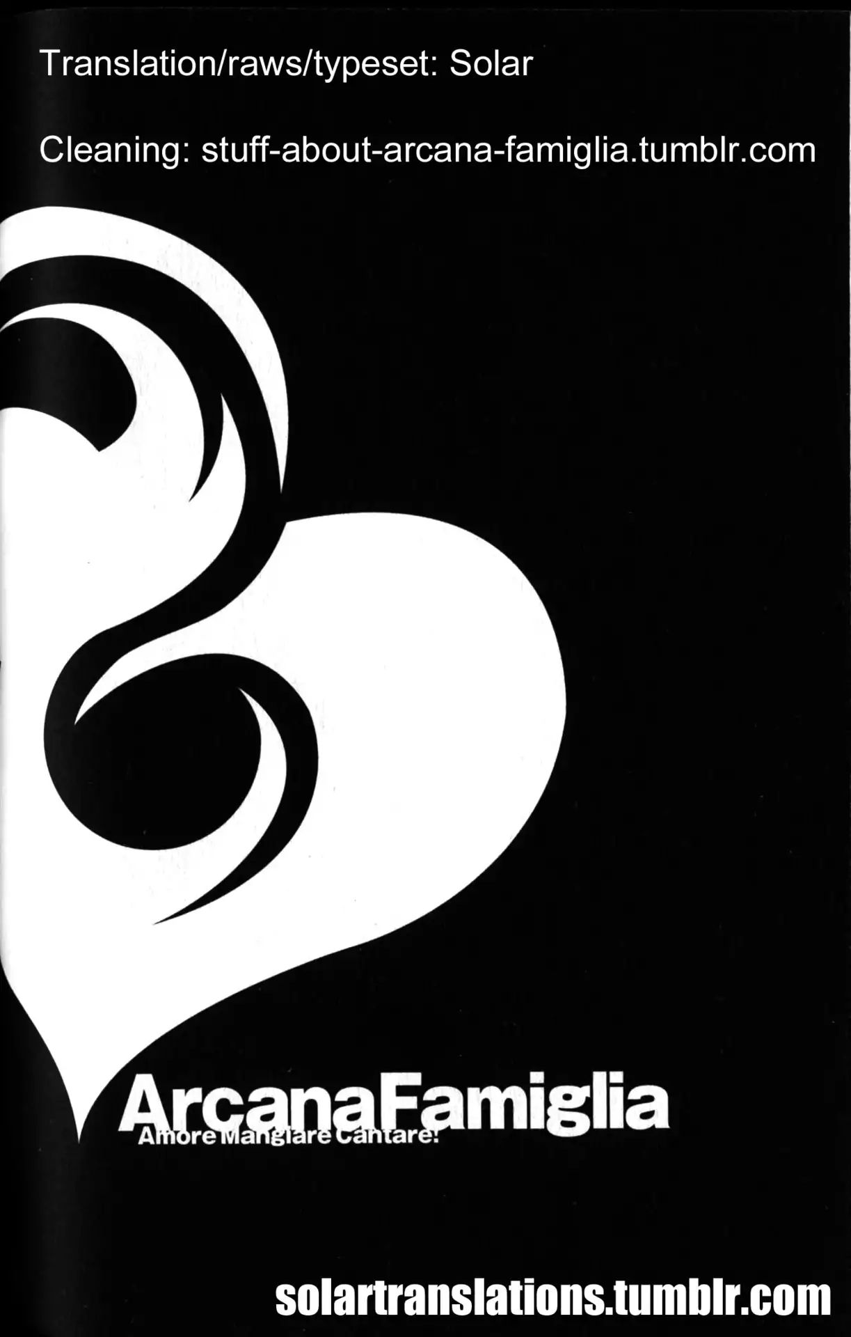 Arcana Famiglia - Amore Mangiare Cantare! Chapter 23.1 #1