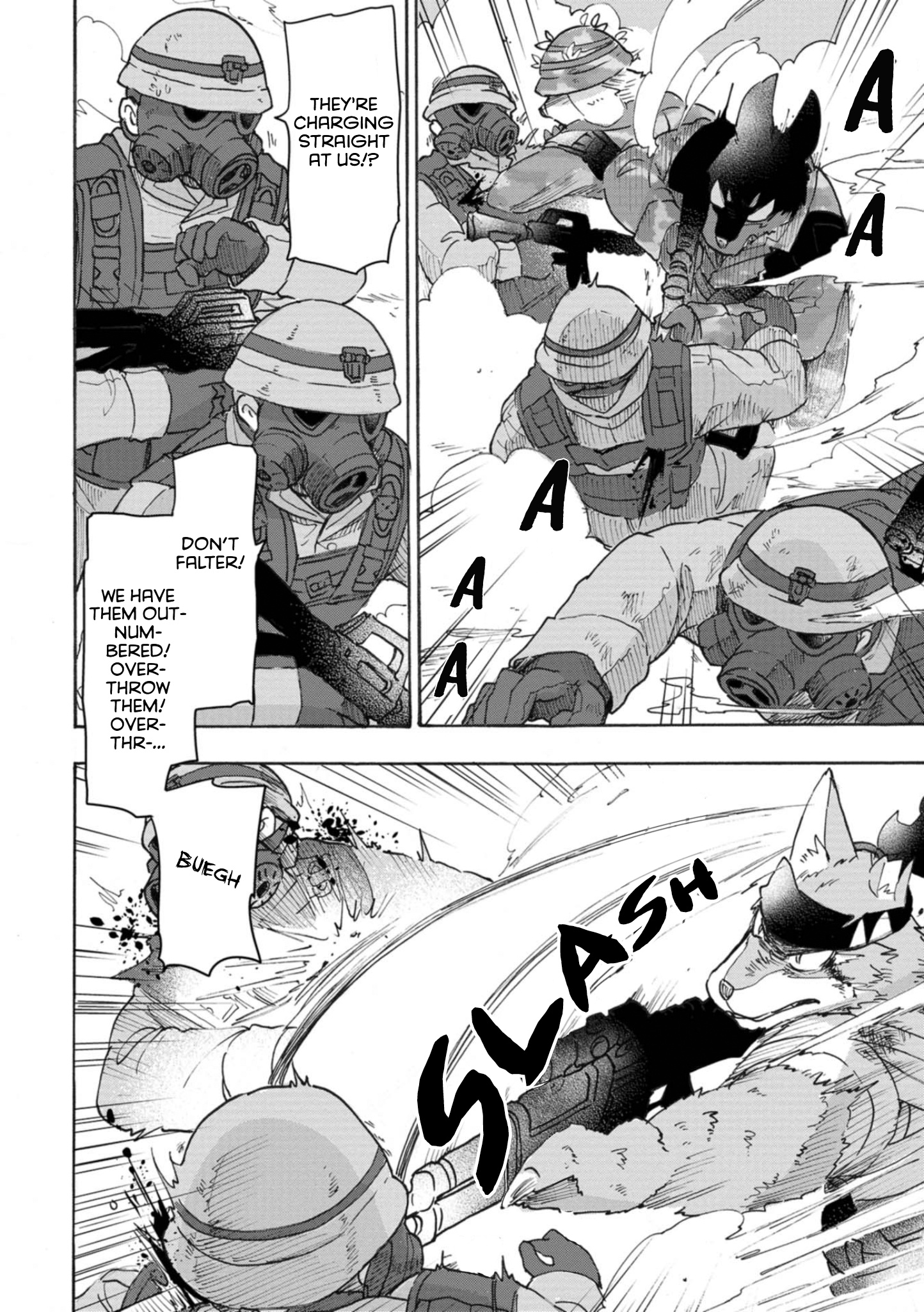 The Wolf Child Sora In The War Zone Chapter 6 #22