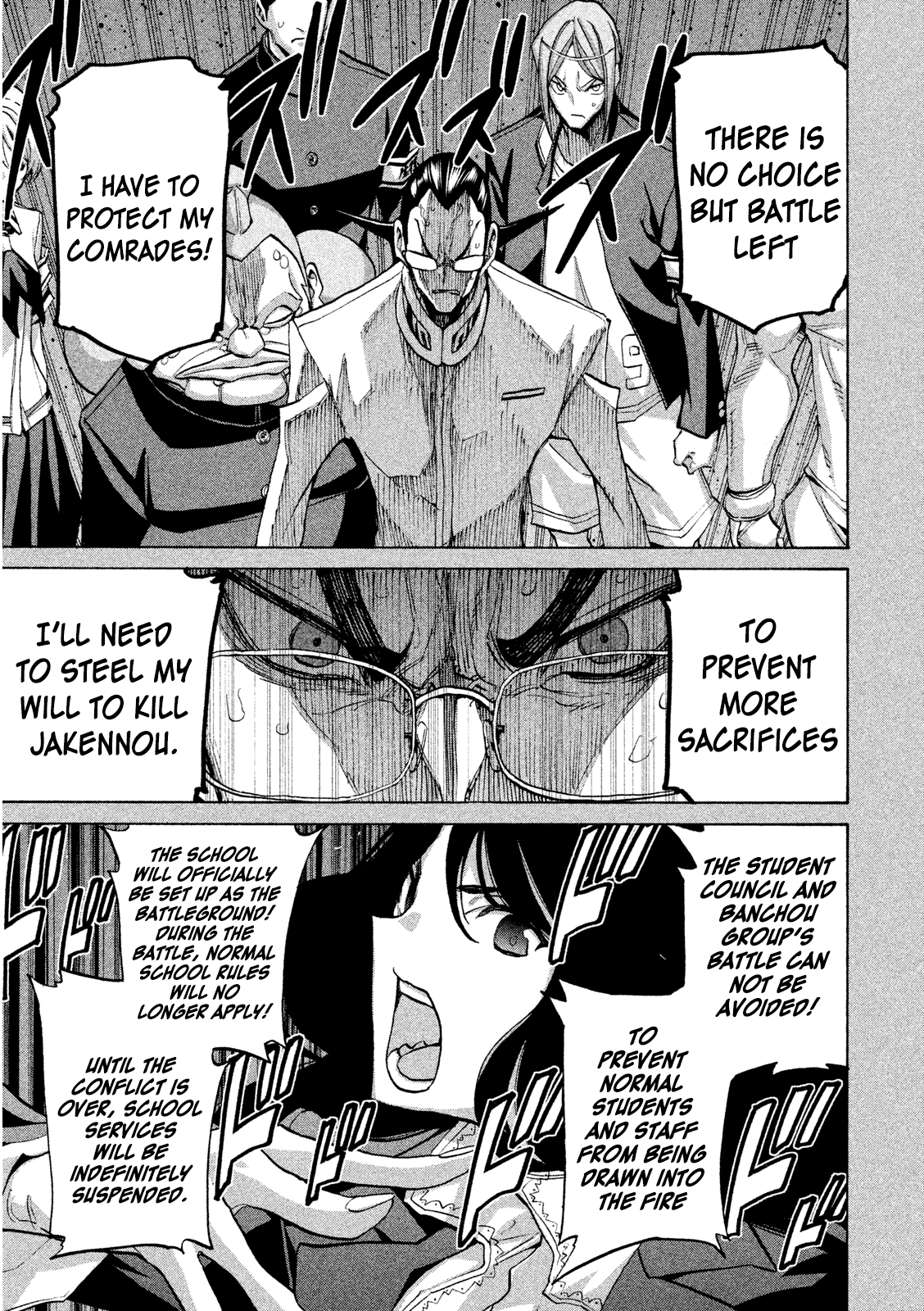 Sentou Hakai Gakuen Dangerosu Chapter 34 #21