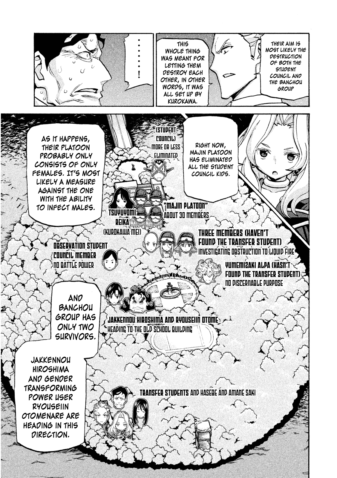 Sentou Hakai Gakuen Dangerosu Chapter 35 #9