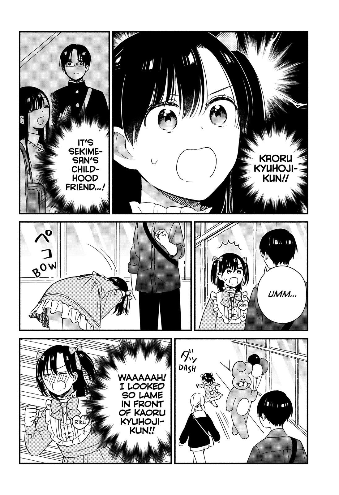 Don't Blush, Sekime-San! Chapter 33 #6