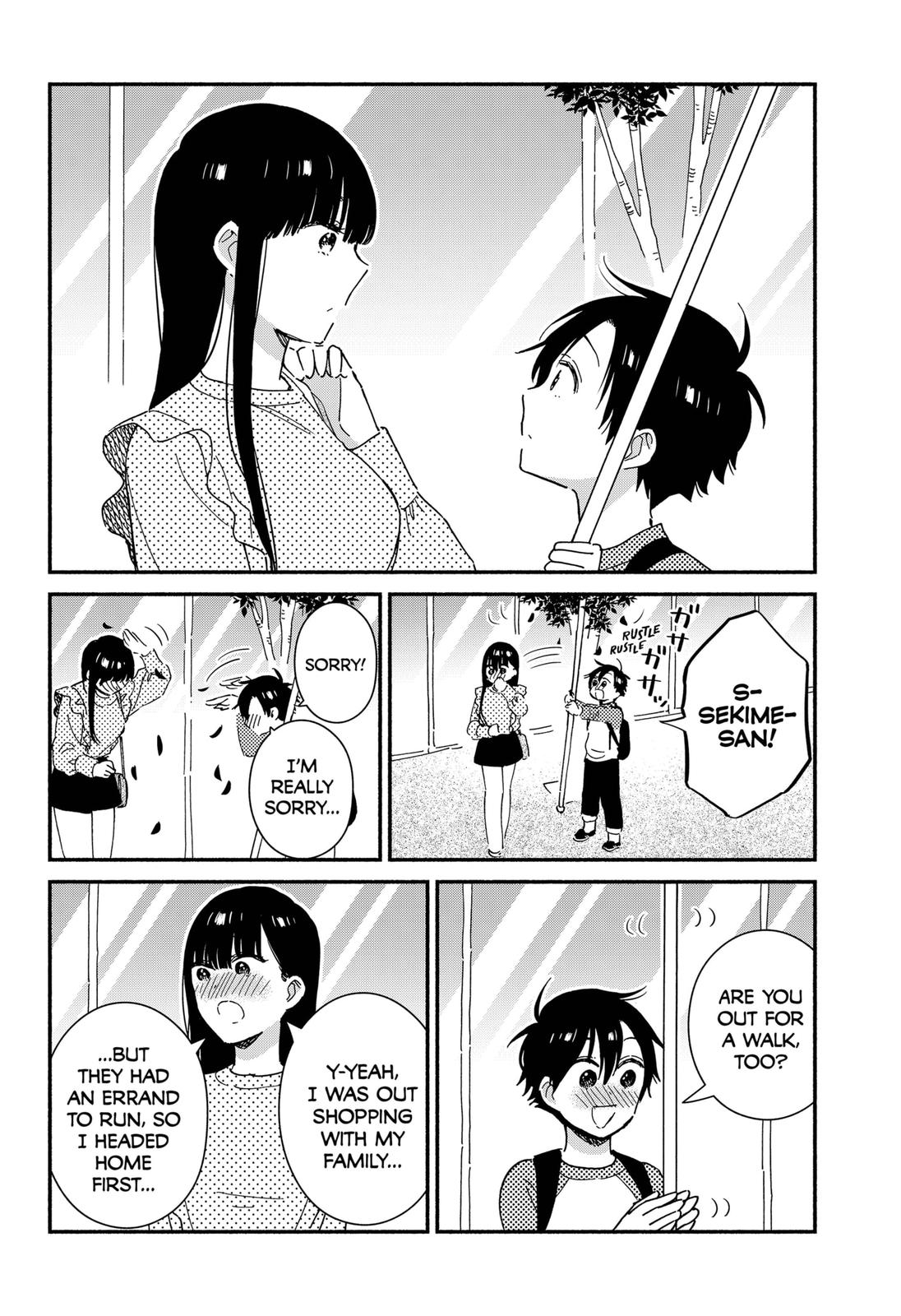 Don't Blush, Sekime-San! Chapter 17 #4