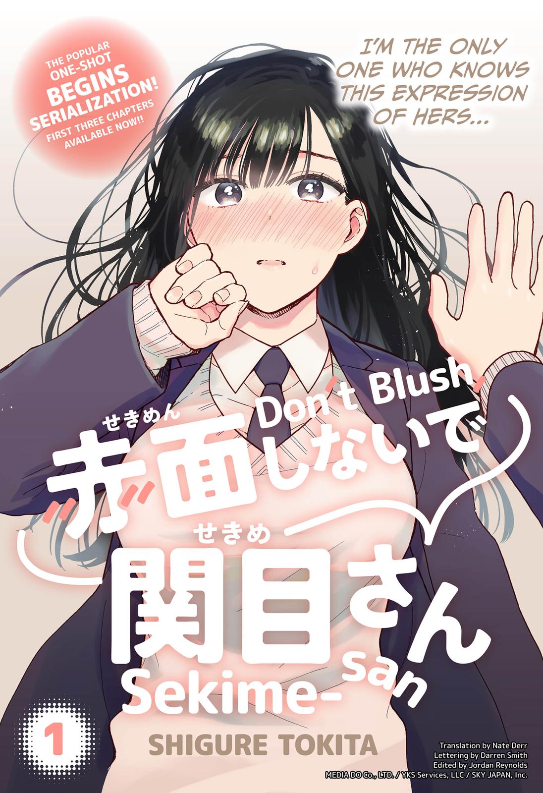 Don't Blush, Sekime-San! Chapter 1 #1