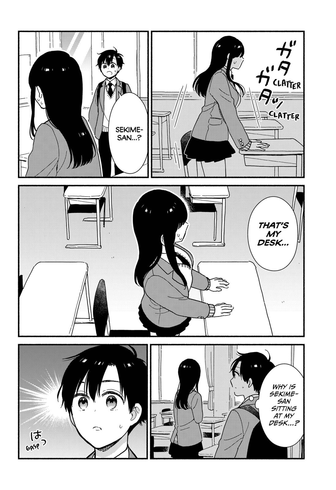 Don't Blush, Sekime-San! Chapter 1 #12