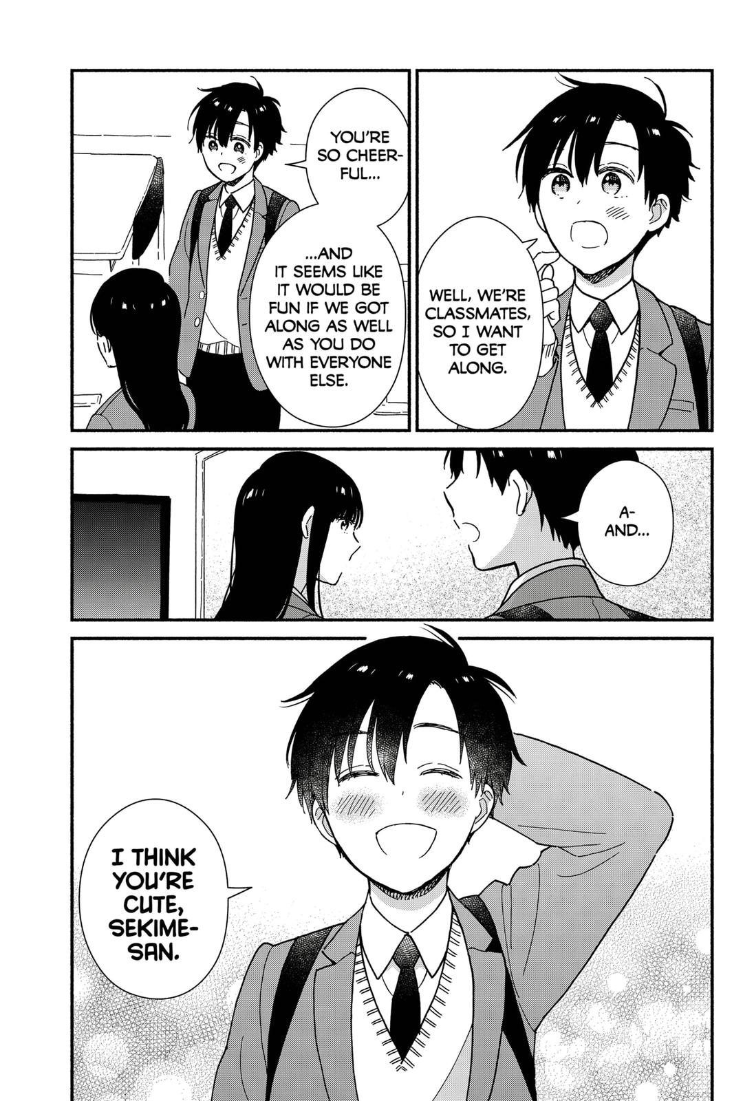 Don't Blush, Sekime-San! Chapter 1 #15