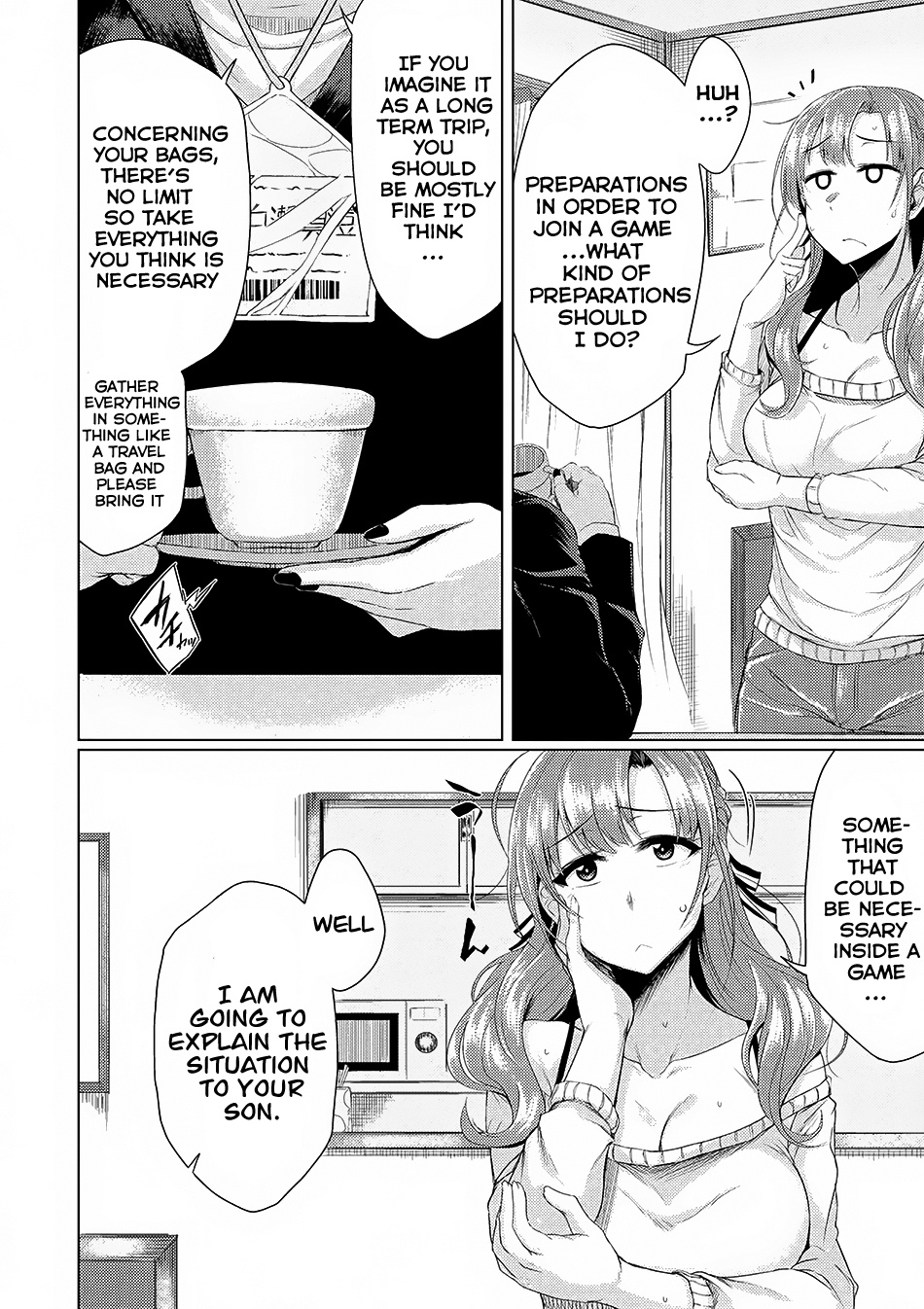 Tsuujou Kougeki Ga Zentai Kougeki De Ni-Kai Kougeki No Okaa-San Wa Suki Desu Ka? Chapter 0.2 #5