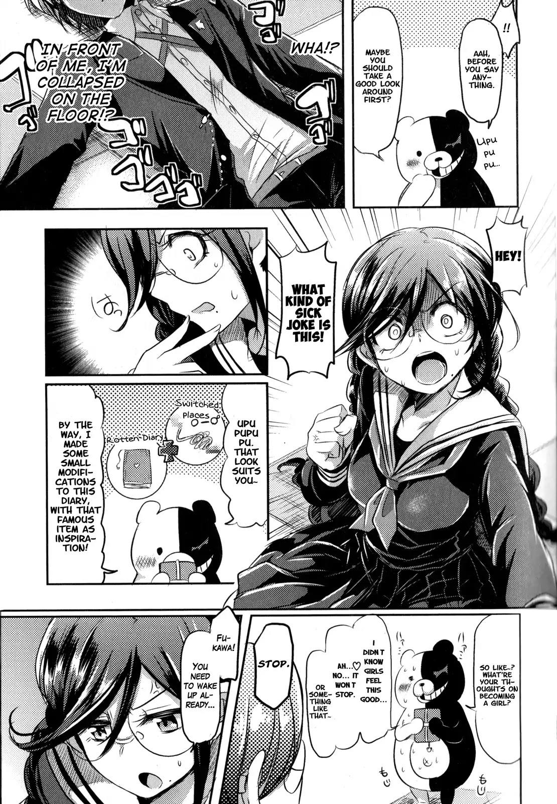 Danganronpa The Animation Comic Anthology Chapter 4 #3