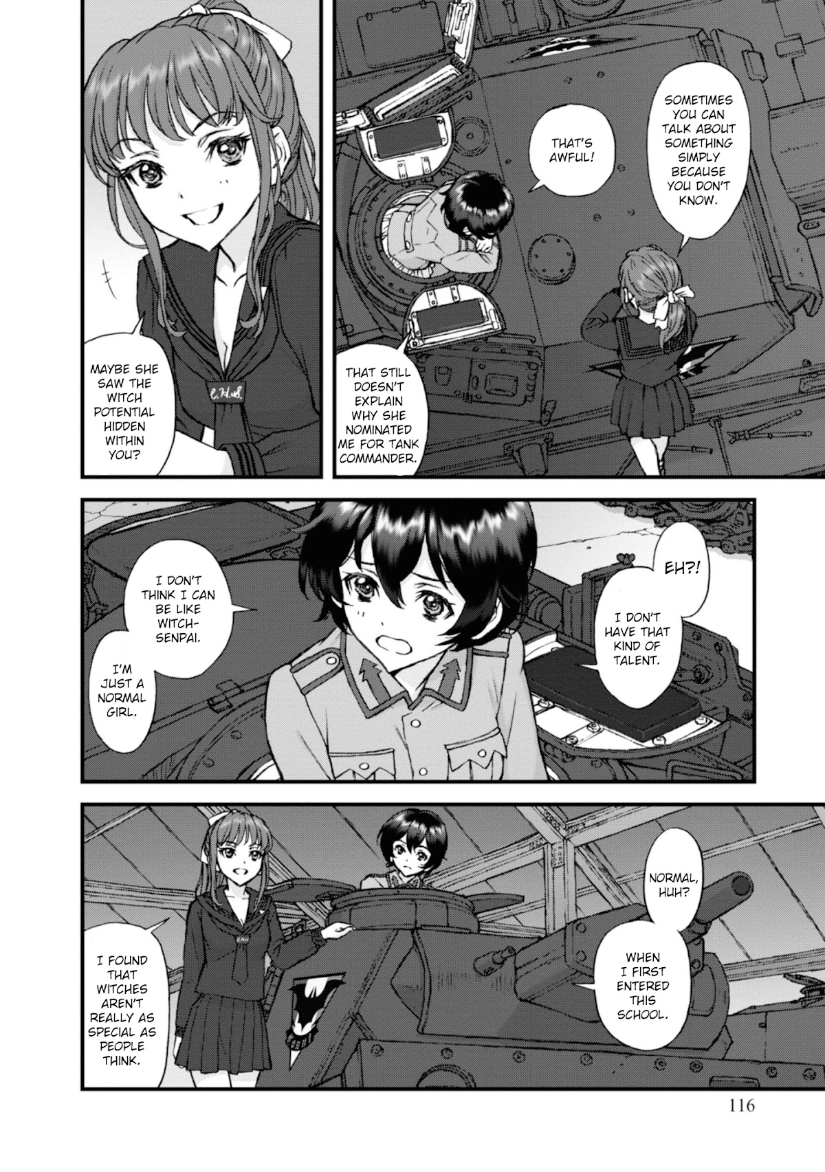 Girls Und Panzer - The Fir Tree And The Iron-Winged Witch Chapter 10 #5