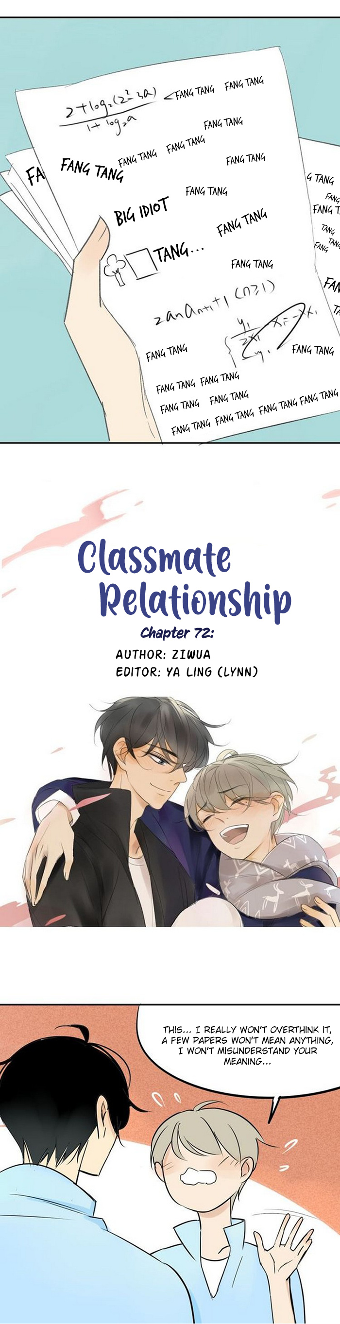 Classmate Relationship? Chapter 72 #4