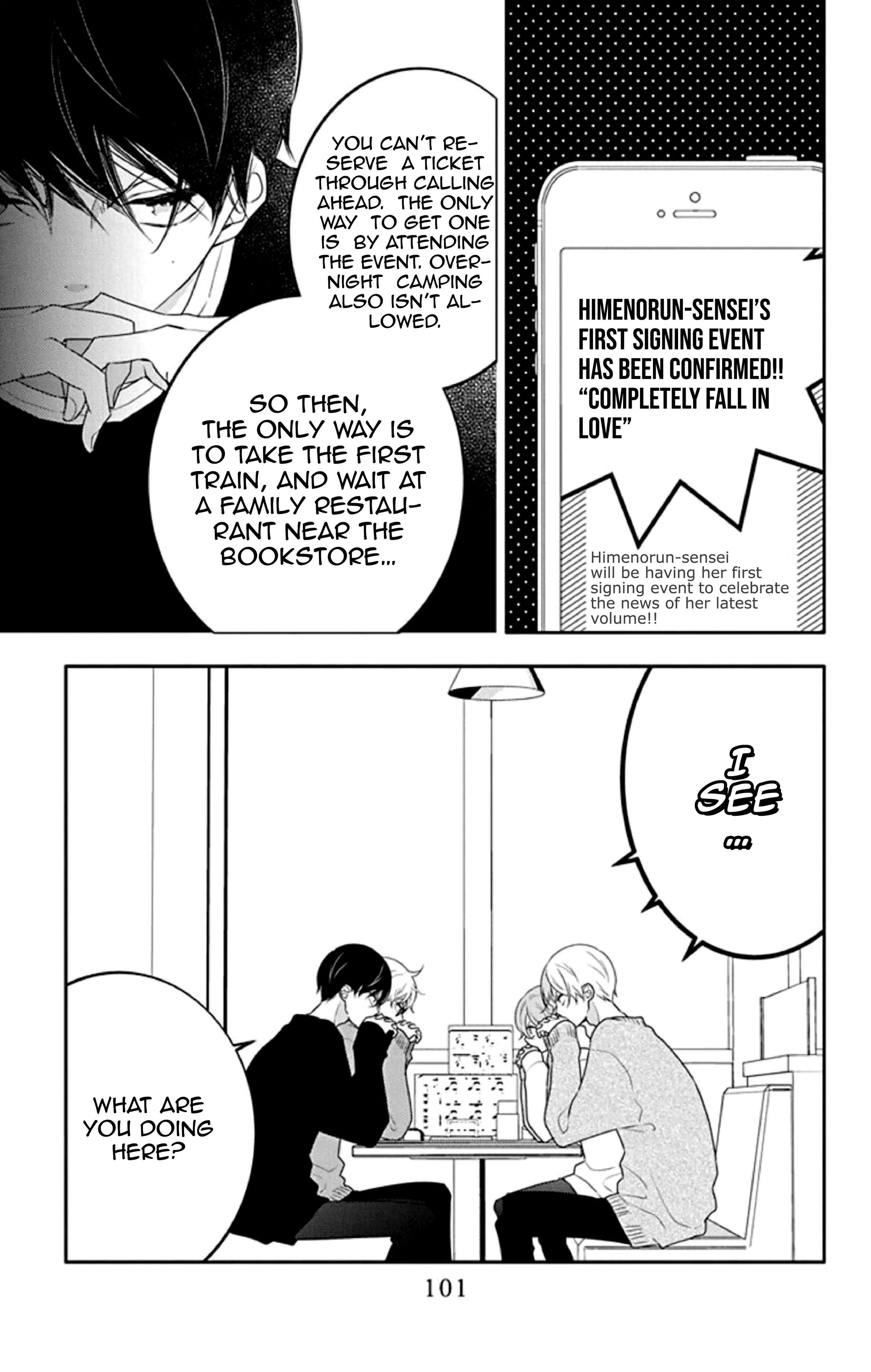 Koi Ni Mudaguchi Chapter 9 #9