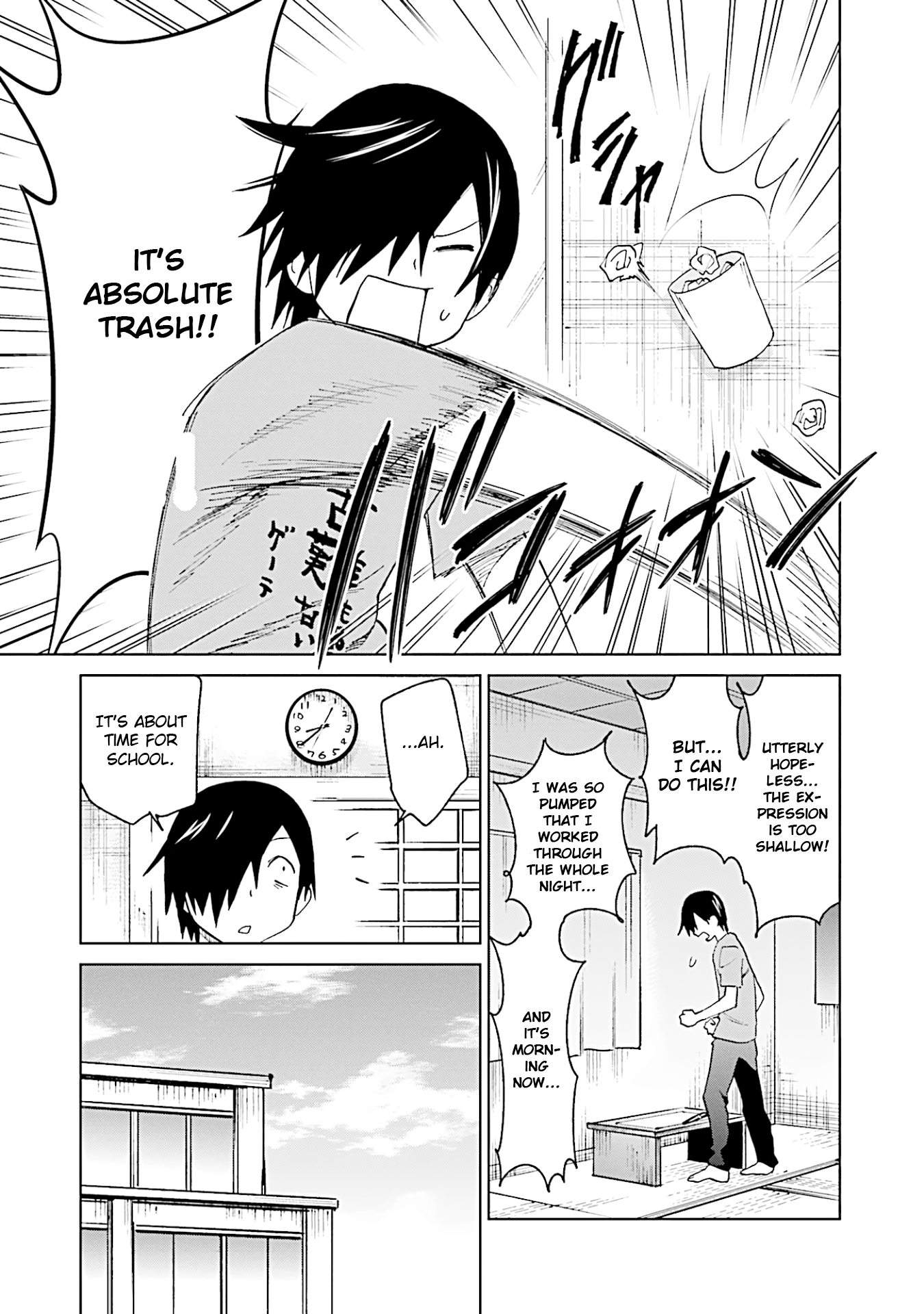 Enami-Kun Wa Ikiru No Ga Tsurai Chapter 13 #3