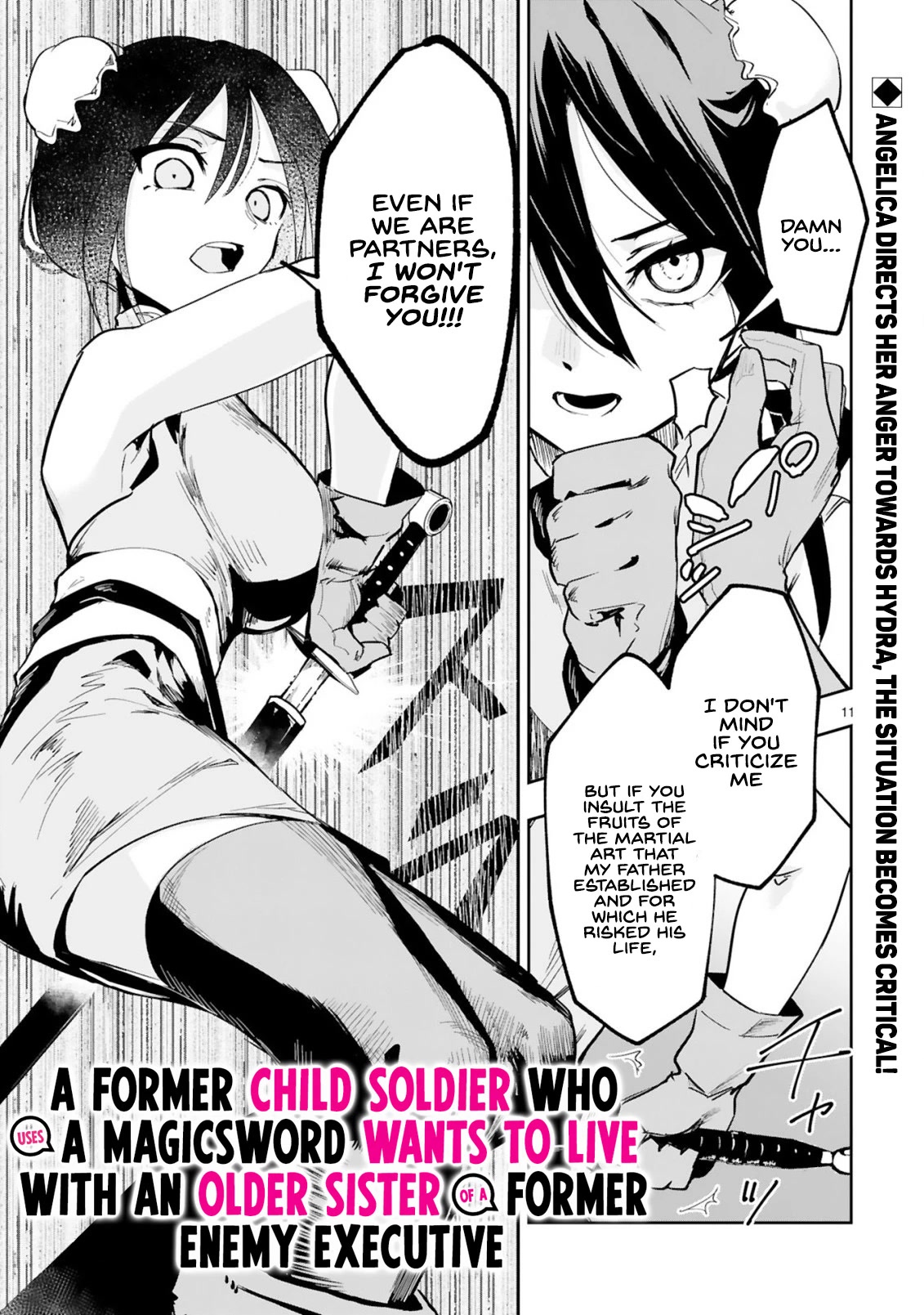 Maken Tsukai No Moto Shounen Hei Wa, Moto Teki Kanbu No Onee-San To Issho Ni Ikitai Chapter 3 #11