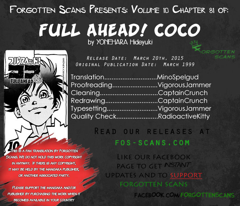 Full Ahead! Coco Chapter 81 #1