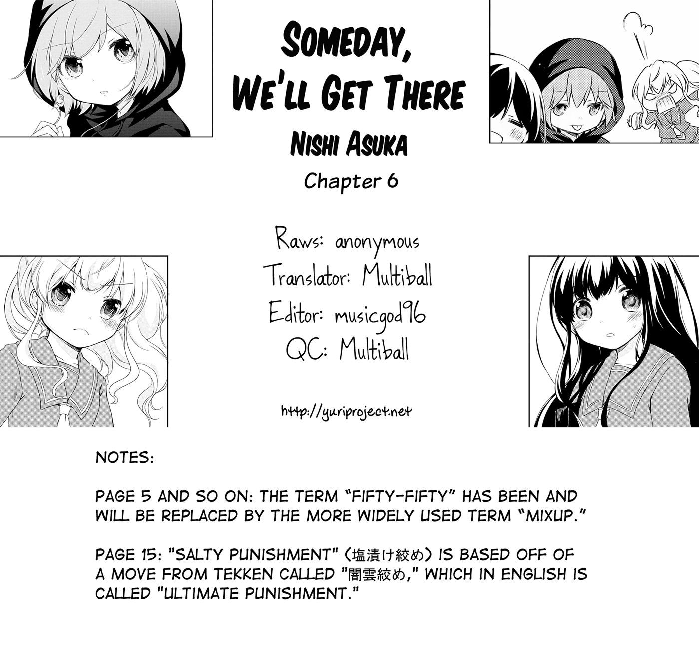 Someday, We'll Get There Chapter 6 #1