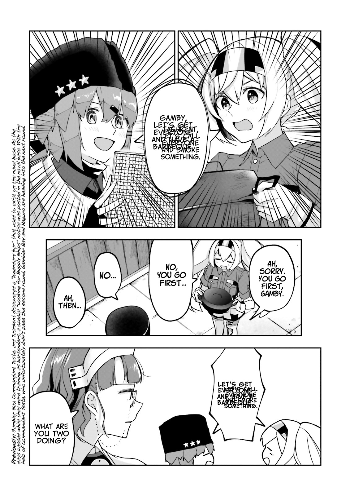 Kantai Collection -Kancolle- Tonight, Another "salute"! Chapter 22 #3