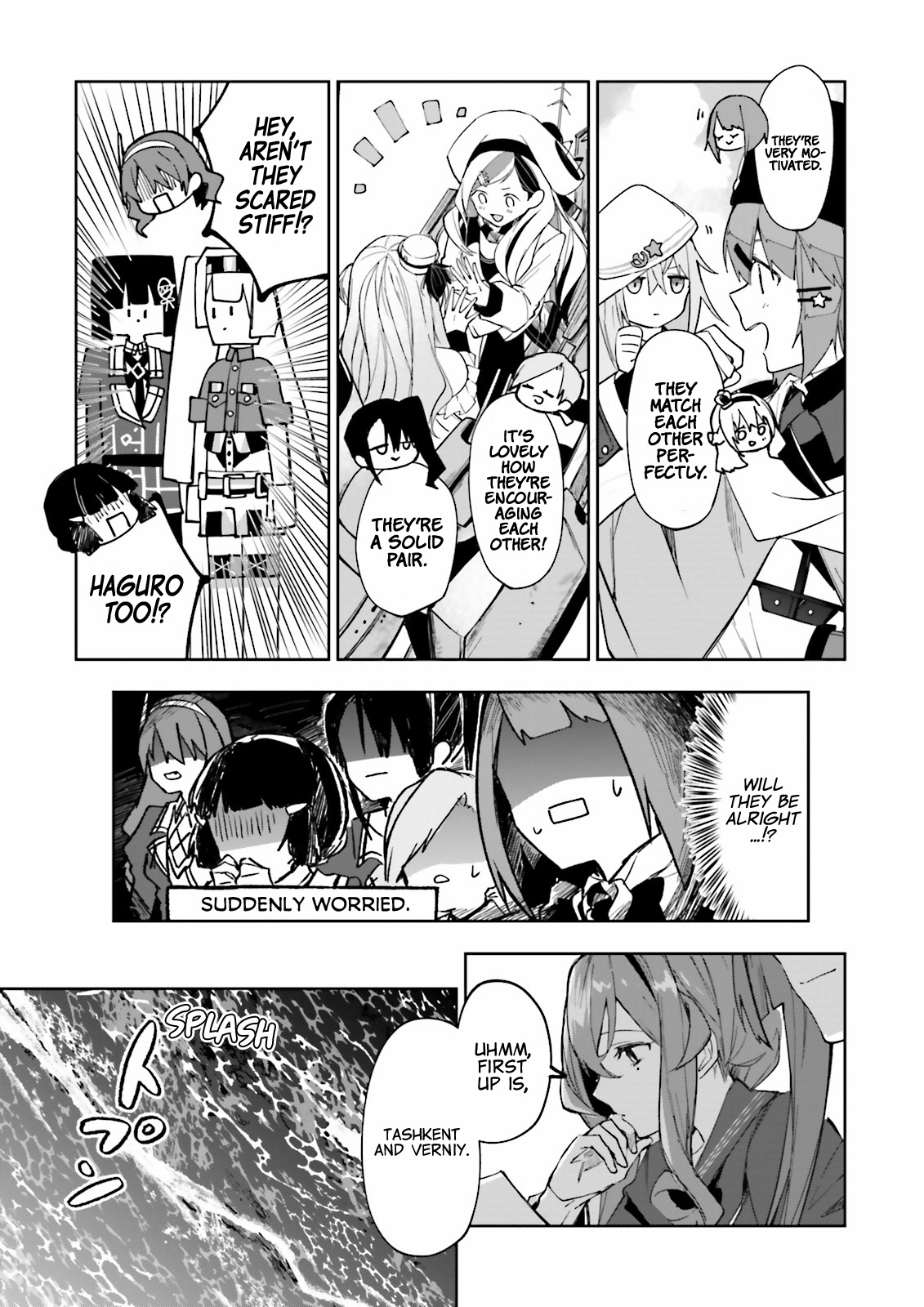 Kantai Collection -Kancolle- Tonight, Another "salute"! Chapter 20 #7