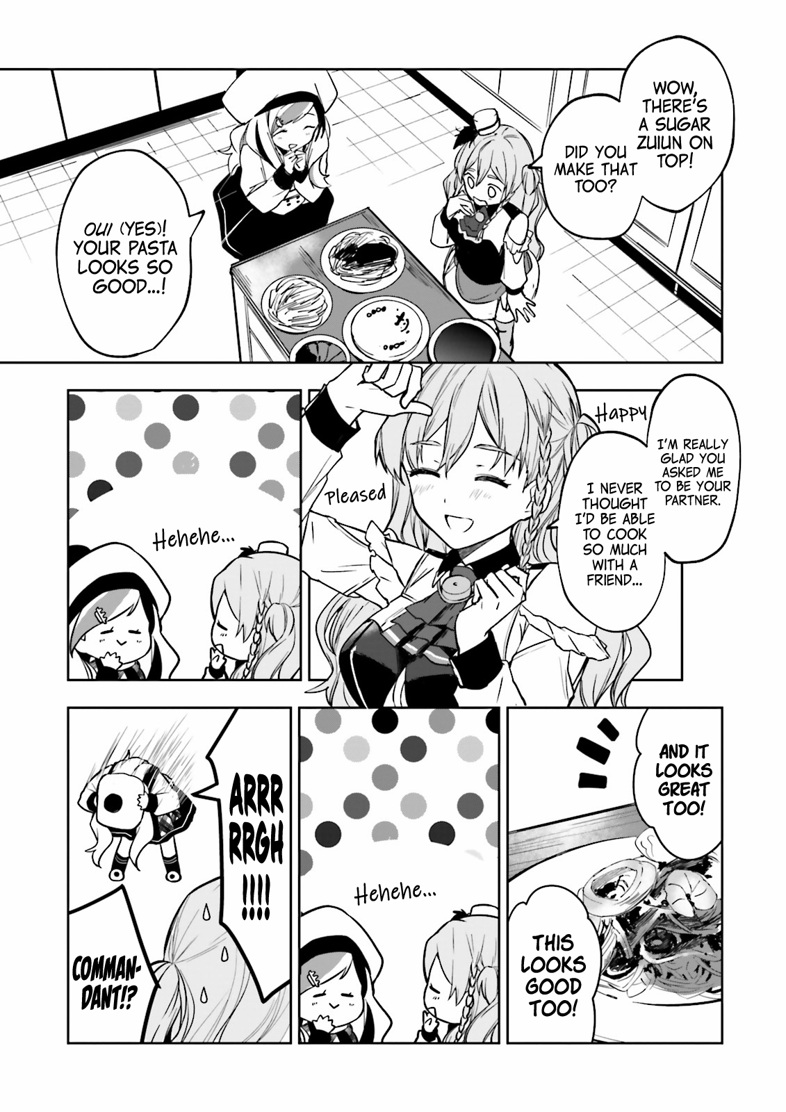 Kantai Collection -Kancolle- Tonight, Another "salute"! Chapter 19 #12