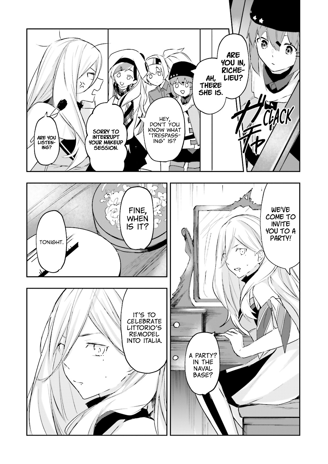 Kantai Collection -Kancolle- Tonight, Another "salute"! Chapter 15 #7