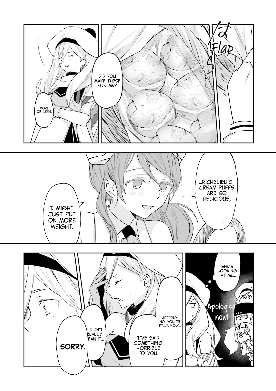 Kantai Collection -Kancolle- Tonight, Another "salute"! Chapter 15 #14