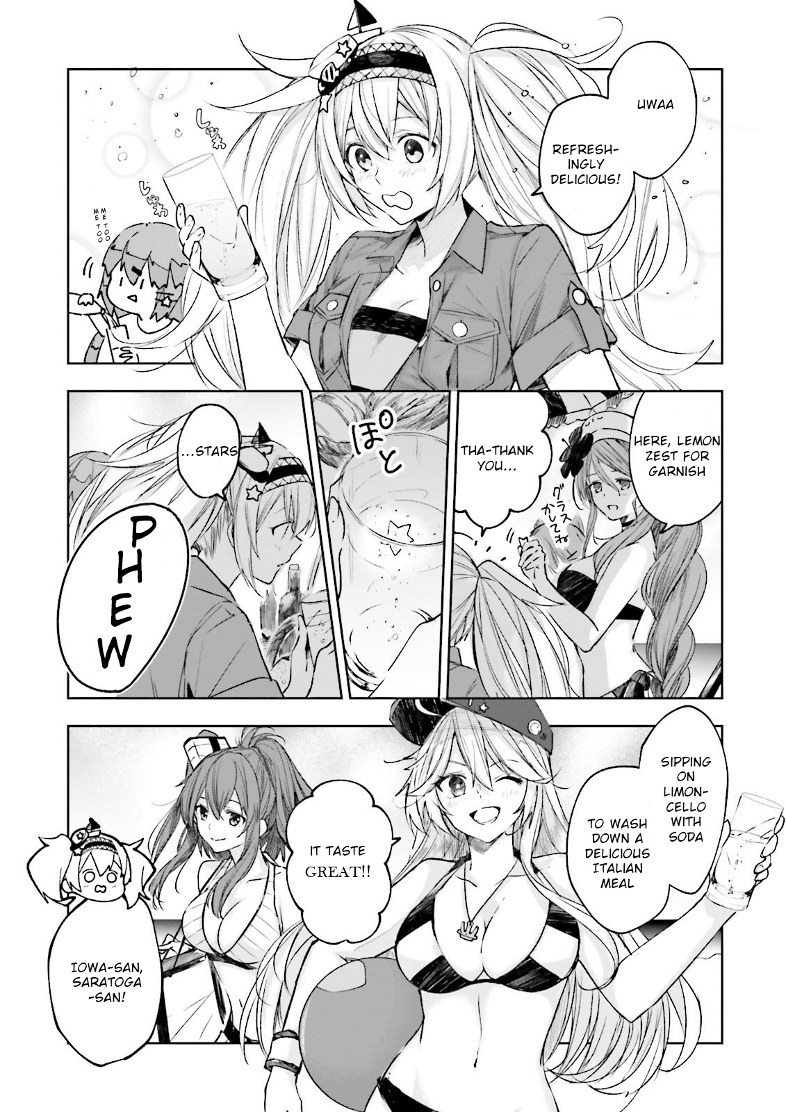 Kantai Collection -Kancolle- Tonight, Another "salute"! Chapter 9 #15