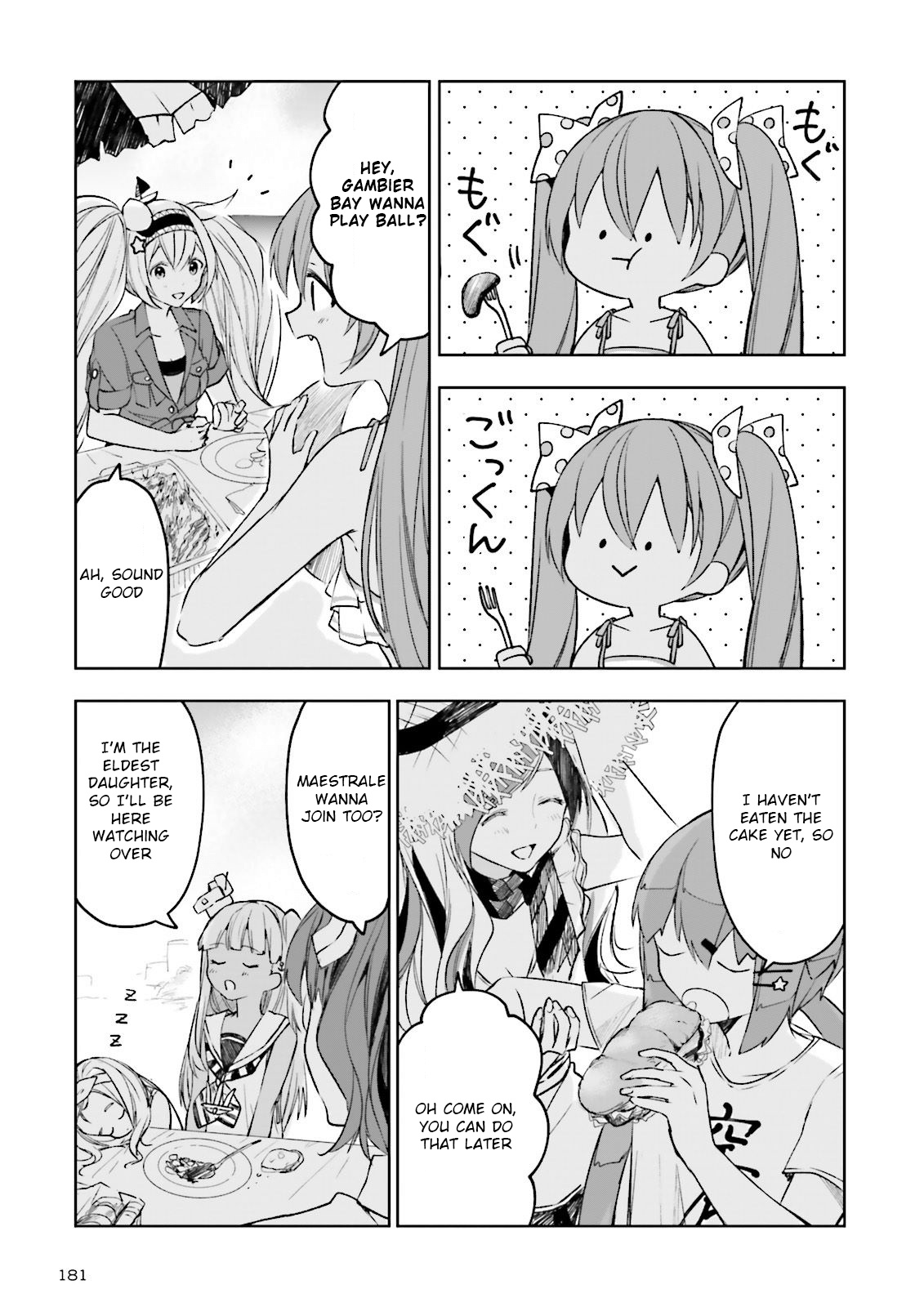 Kantai Collection -Kancolle- Tonight, Another "salute"! Chapter 9 #18