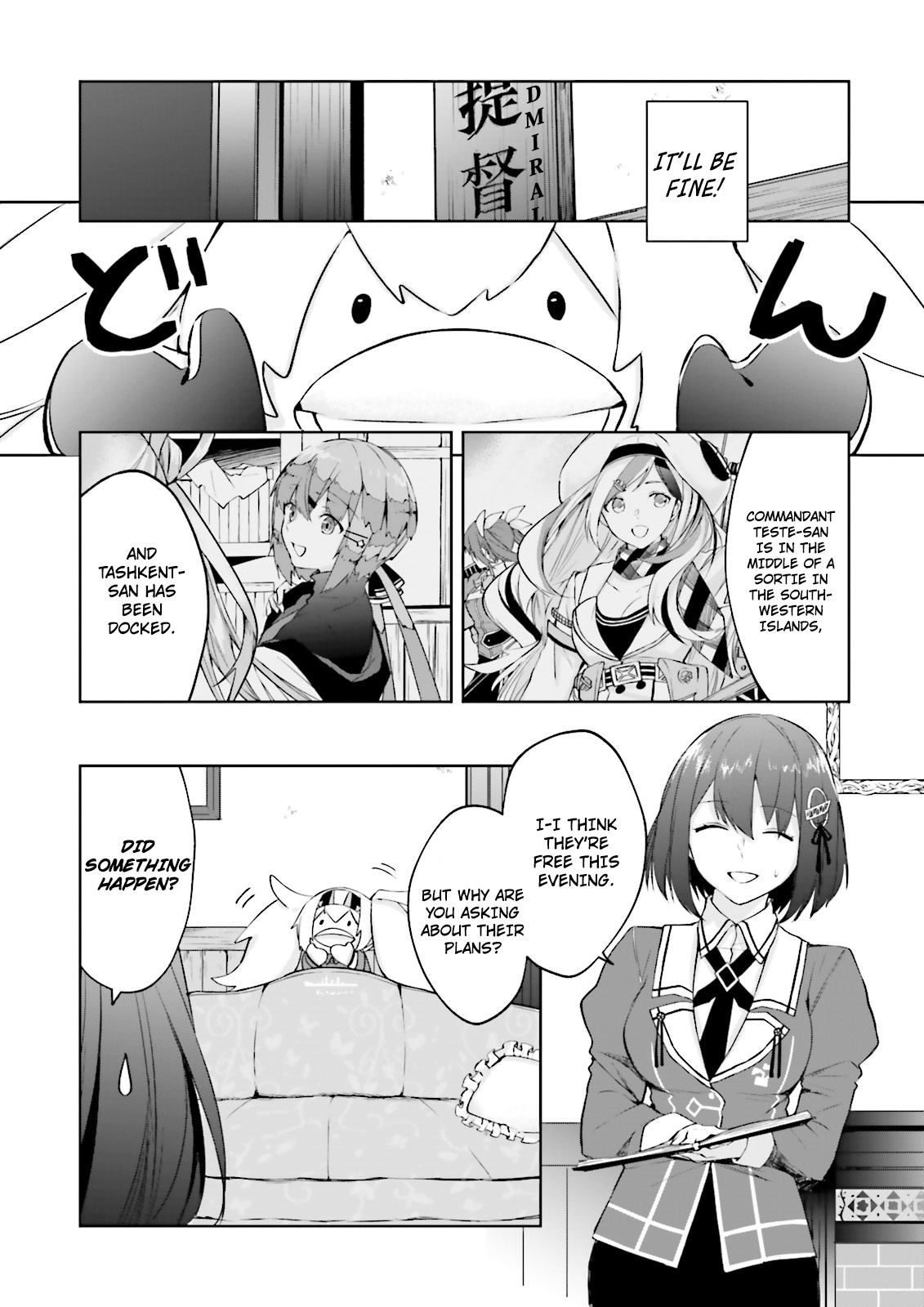 Kantai Collection -Kancolle- Tonight, Another "salute"! Chapter 5 #6