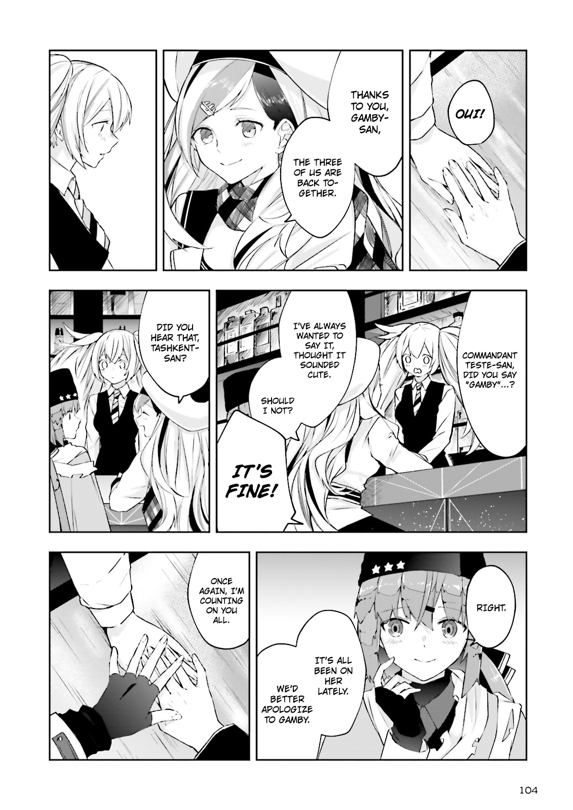 Kantai Collection -Kancolle- Tonight, Another "salute"! Chapter 5 #24