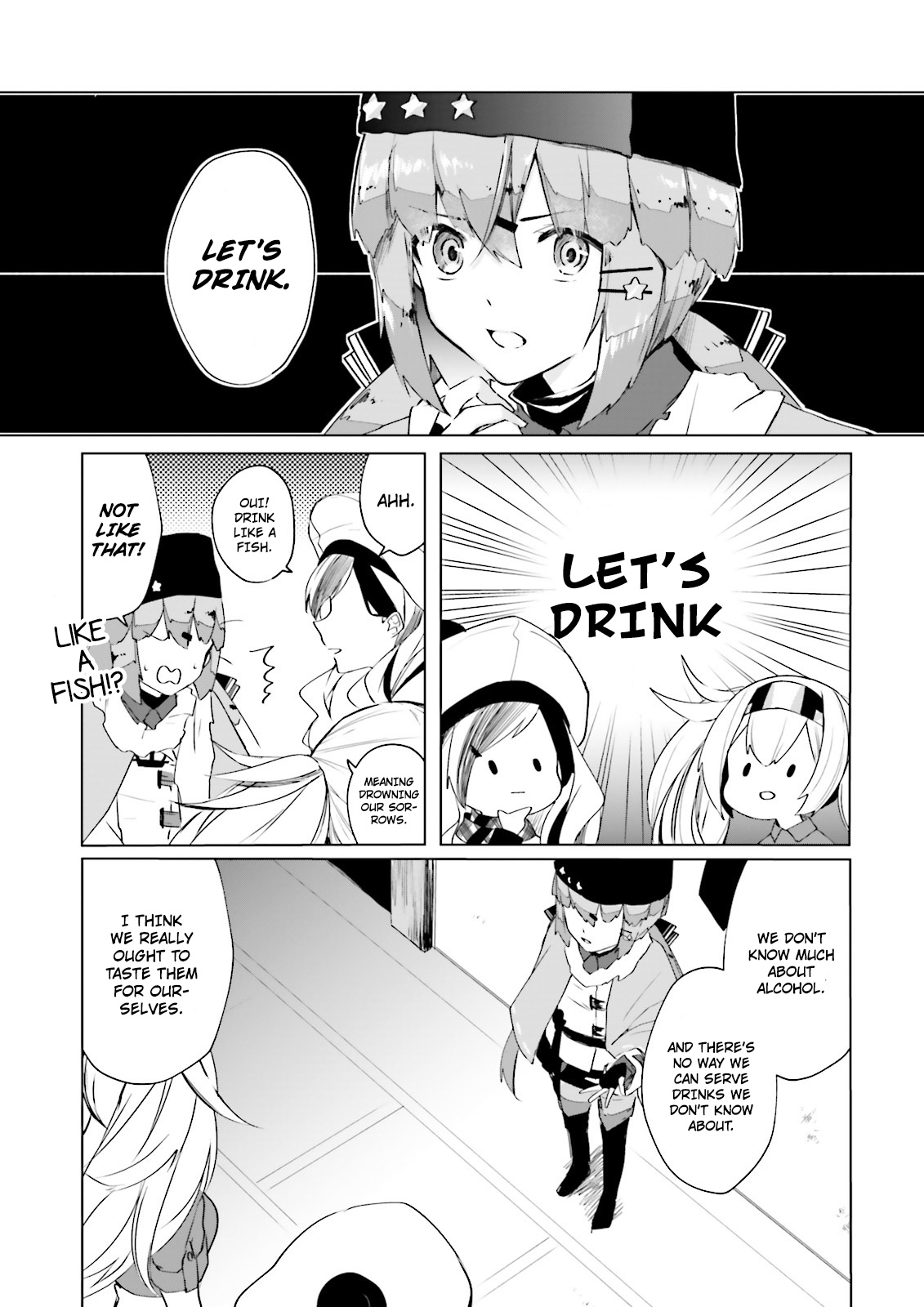 Kantai Collection -Kancolle- Tonight, Another "salute"! Chapter 3 #6