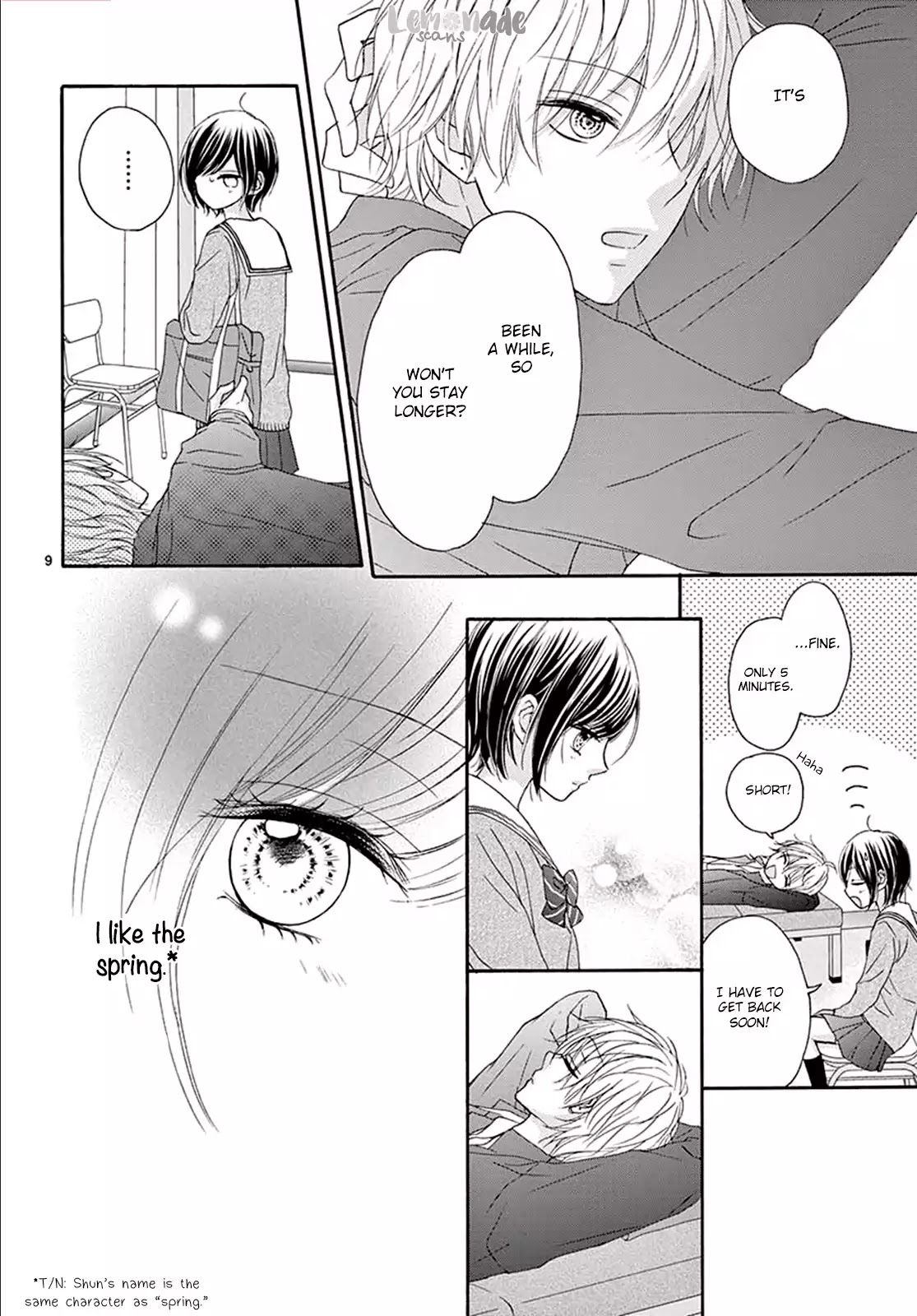 Haru Wa Watashi Wo Baka Ni Suru Chapter 1 #10