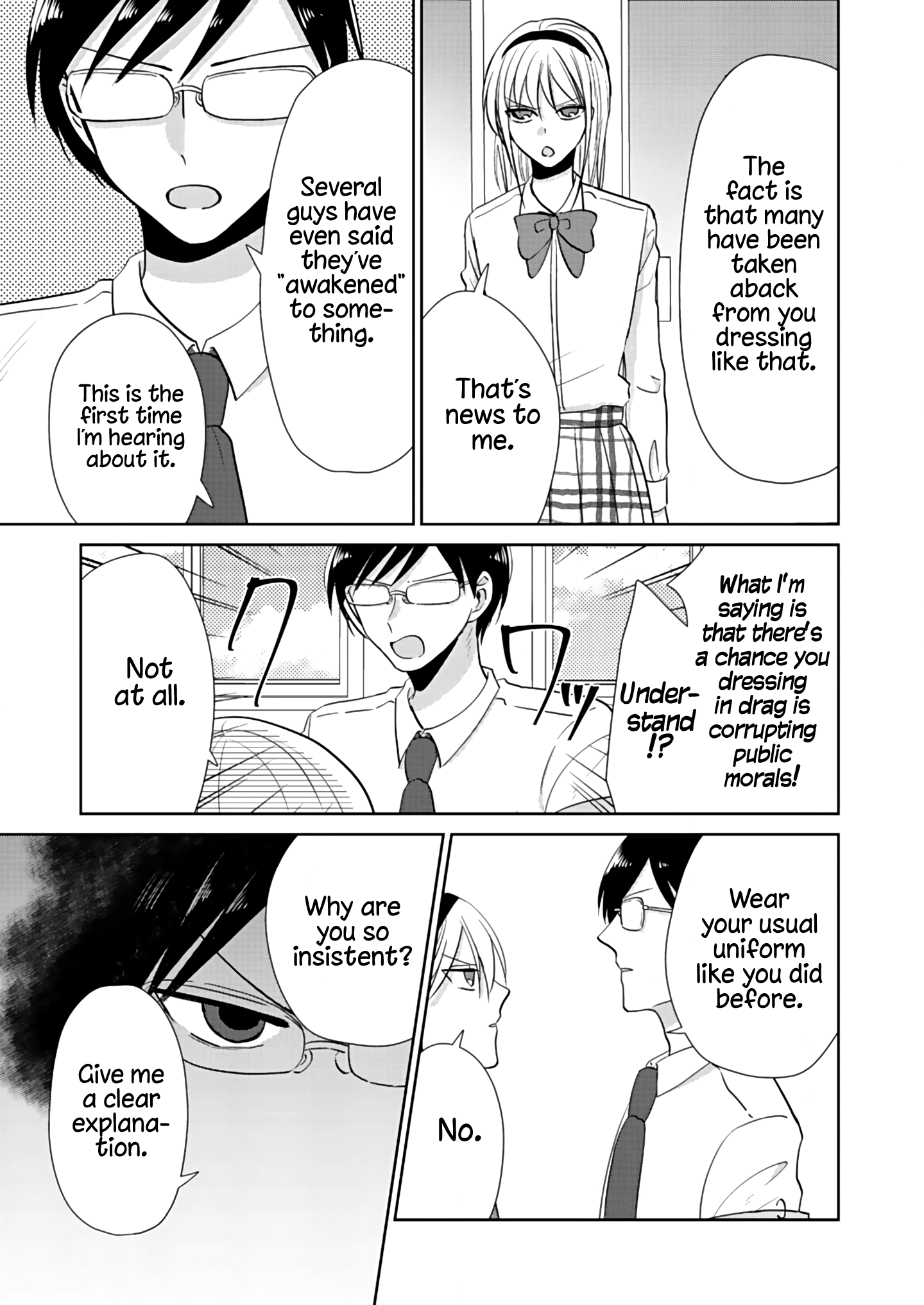 How To Start A Relationship With Crossdressing Chapter 3 #11