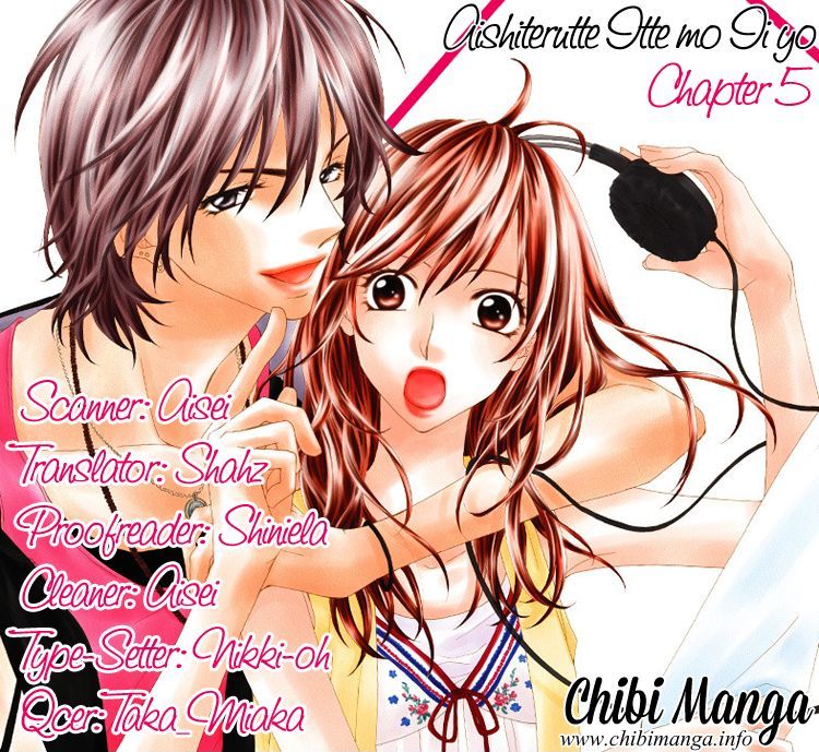 Aishiteru Tte Itte Mo Ii Yo Chapter 5 #1