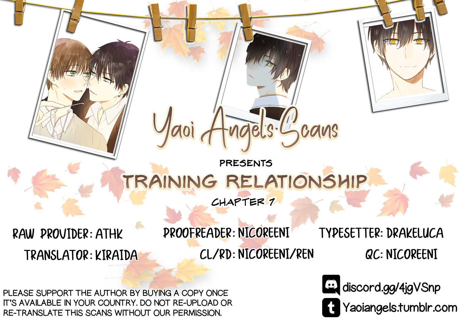 Training Relationship Chapter 7 #1