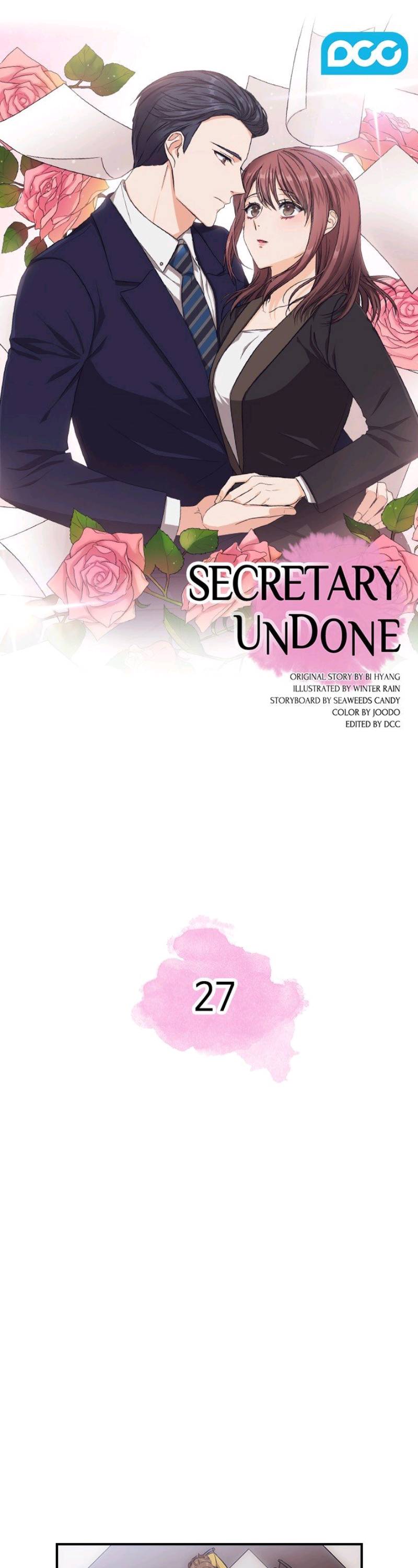 Secretary Disqualification Chapter 27 #1