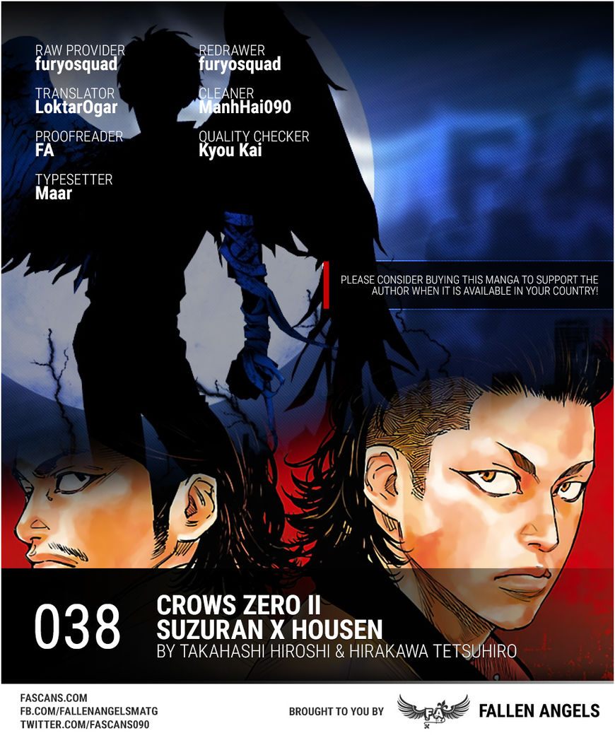 Crows Zero Ii: Suzuran X Houen Chapter 38 #1