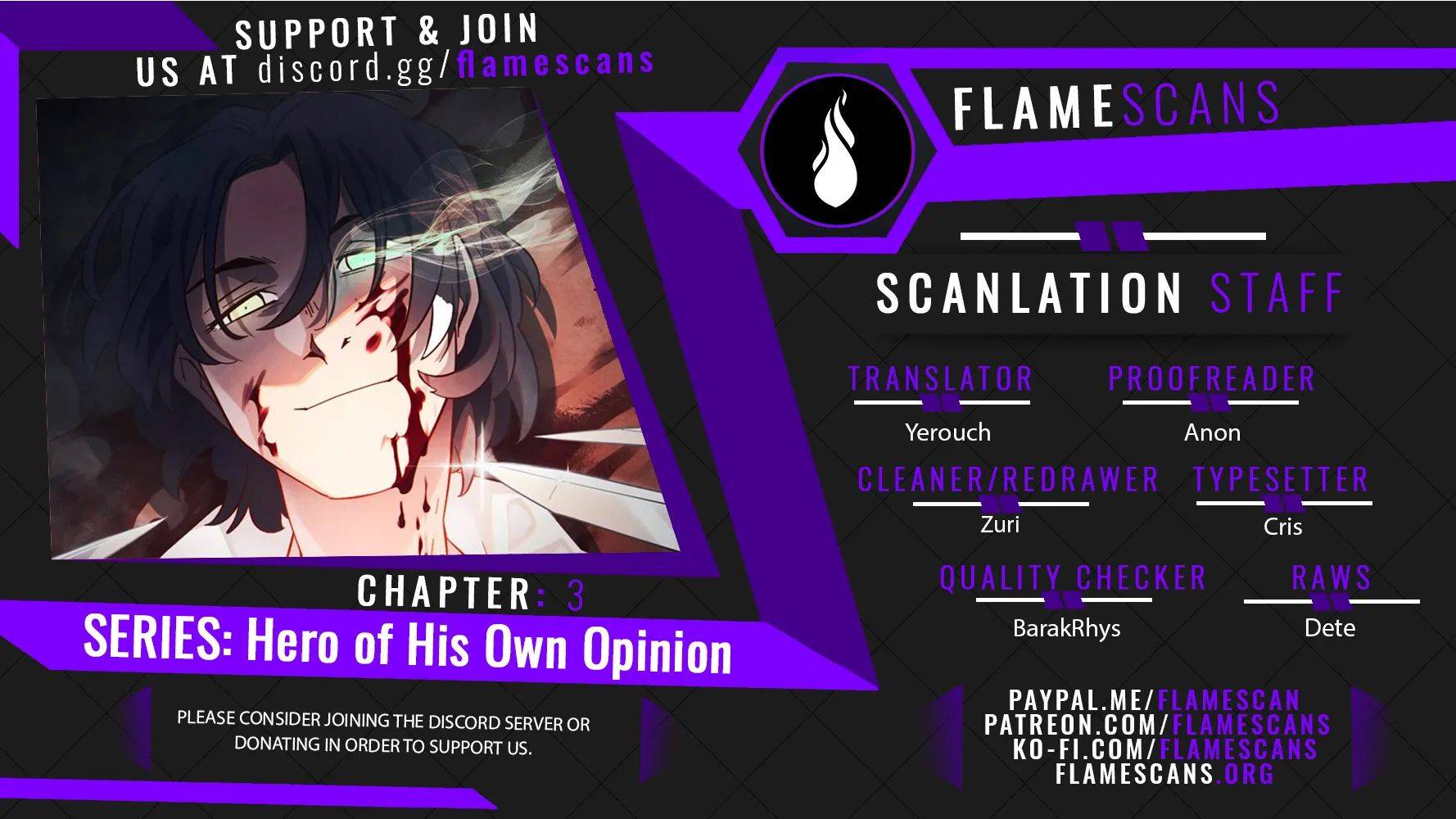 Hero Of His Own Opinion Chapter 3 #1