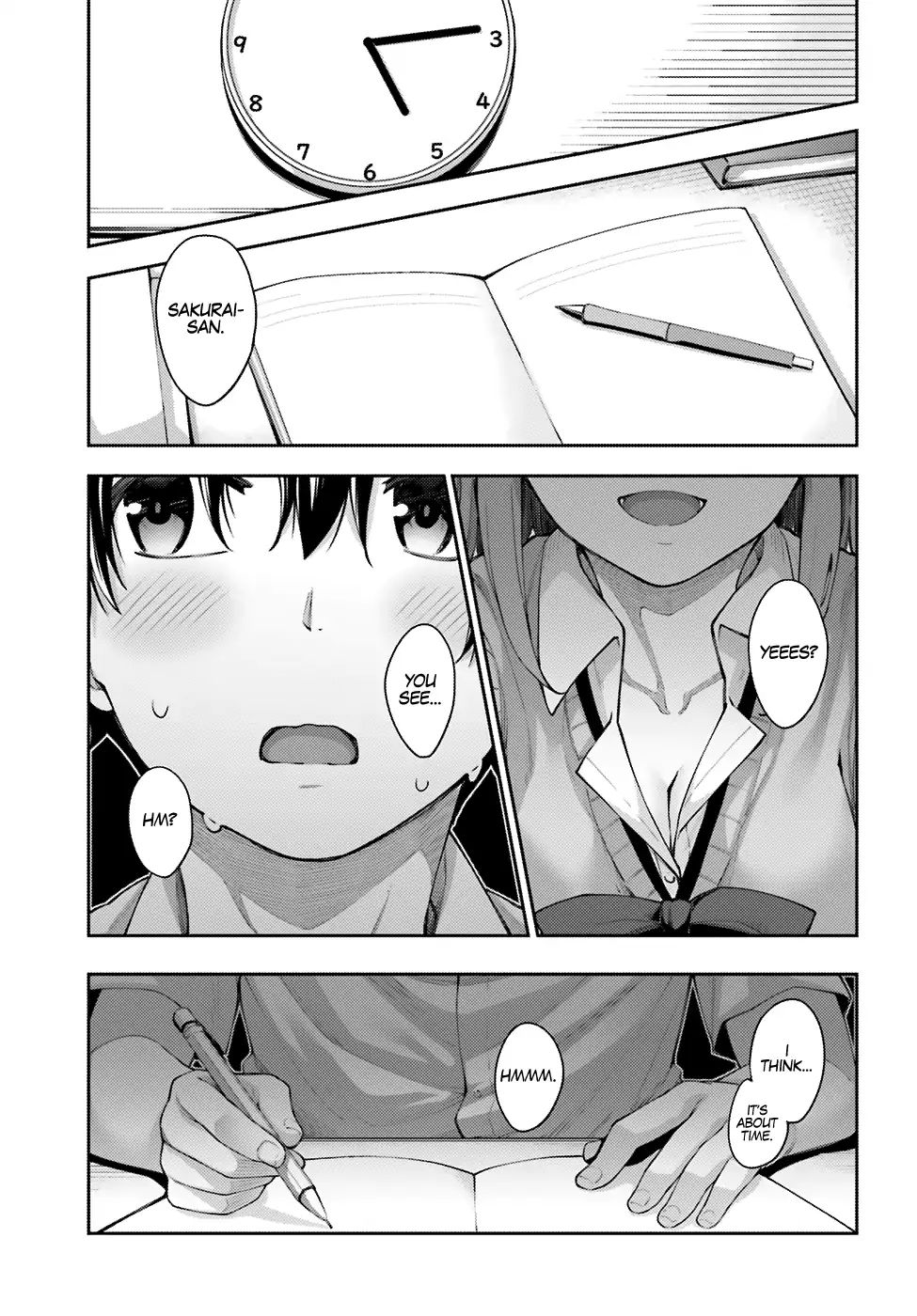 Sakurai-San Wants To Be Noticed Chapter 2 #4