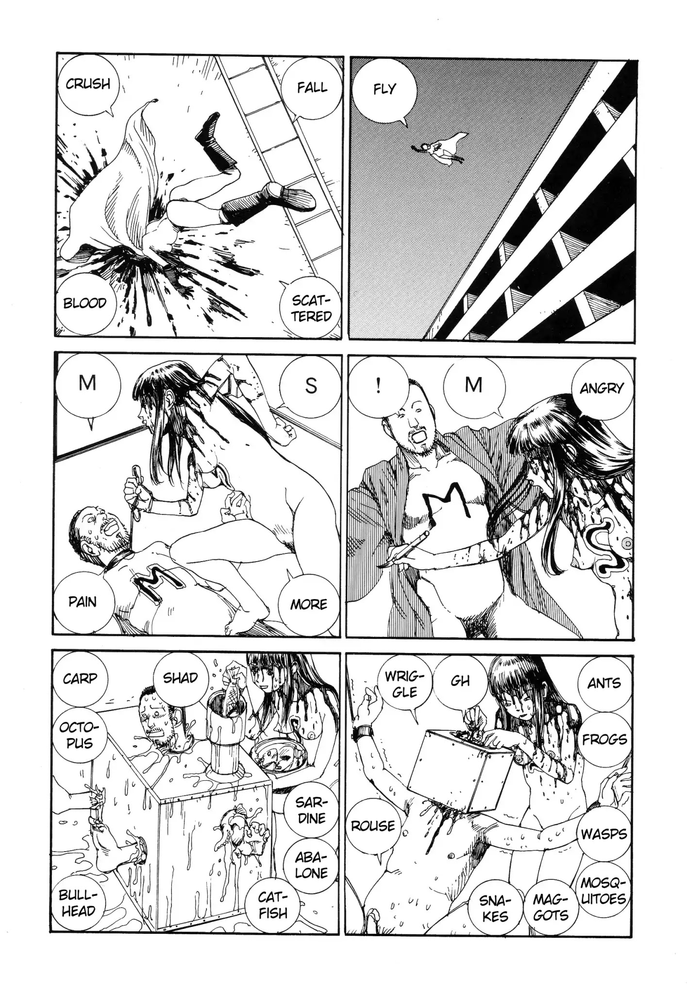 Ana, Moji, Ketsueki Nado Ga Arawareru Manga Chapter 10 #6
