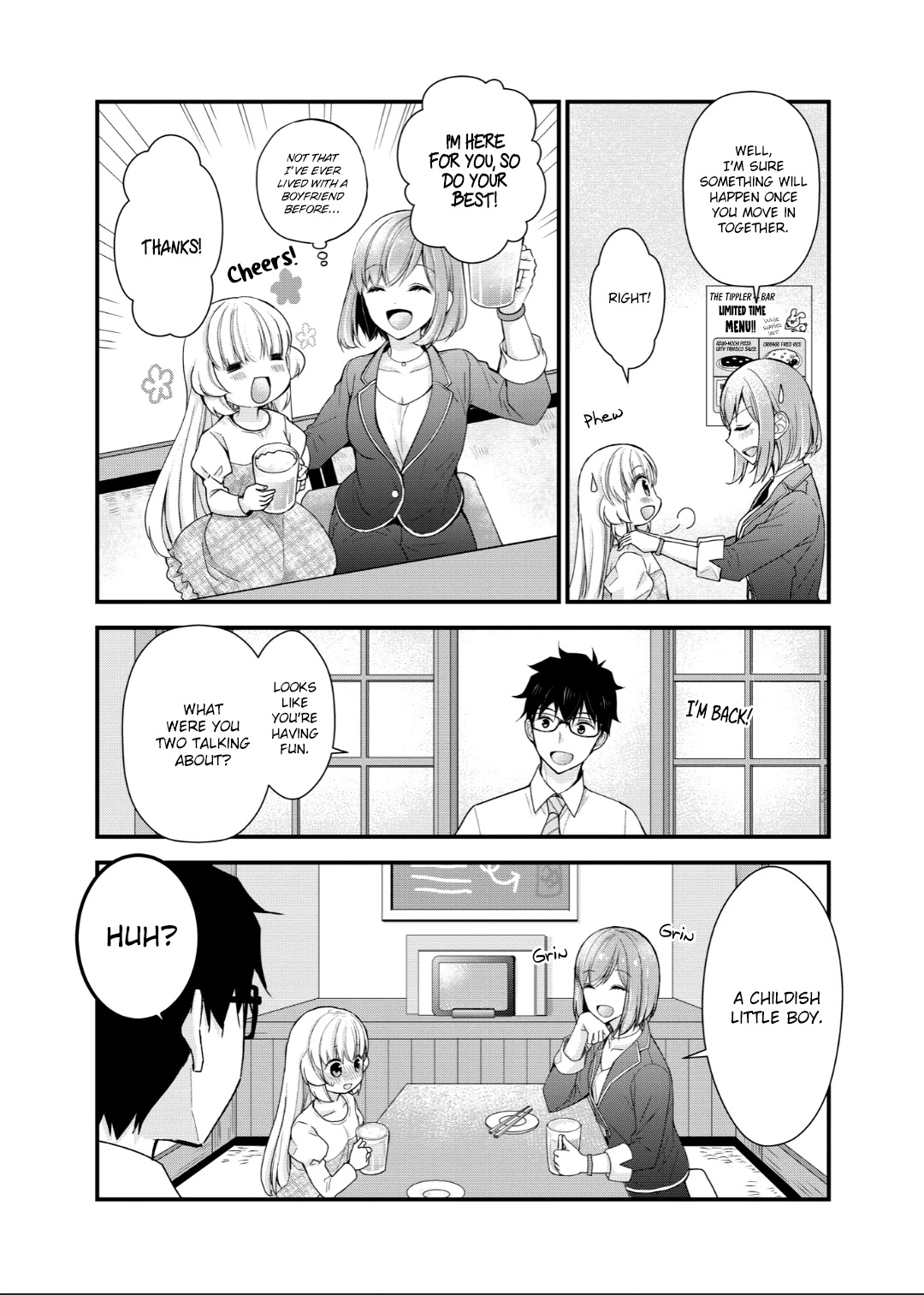 Chicchai Kanojo Senpai To Dōseishimasu. Chapter 1 #10