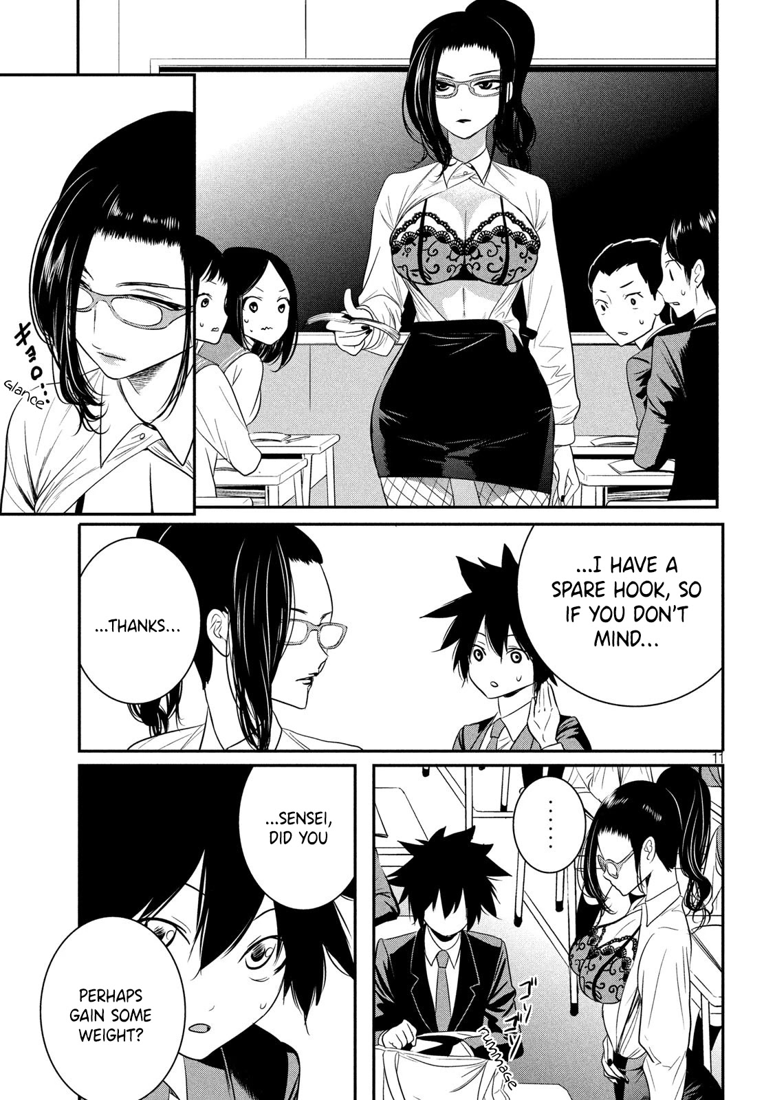 English Xx Sensei (Temporary) Chapter 3 #12