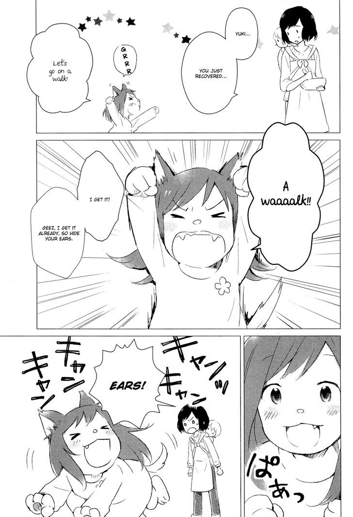 Ookami Kodomo No Ame To Yuki Chapter 3 #19