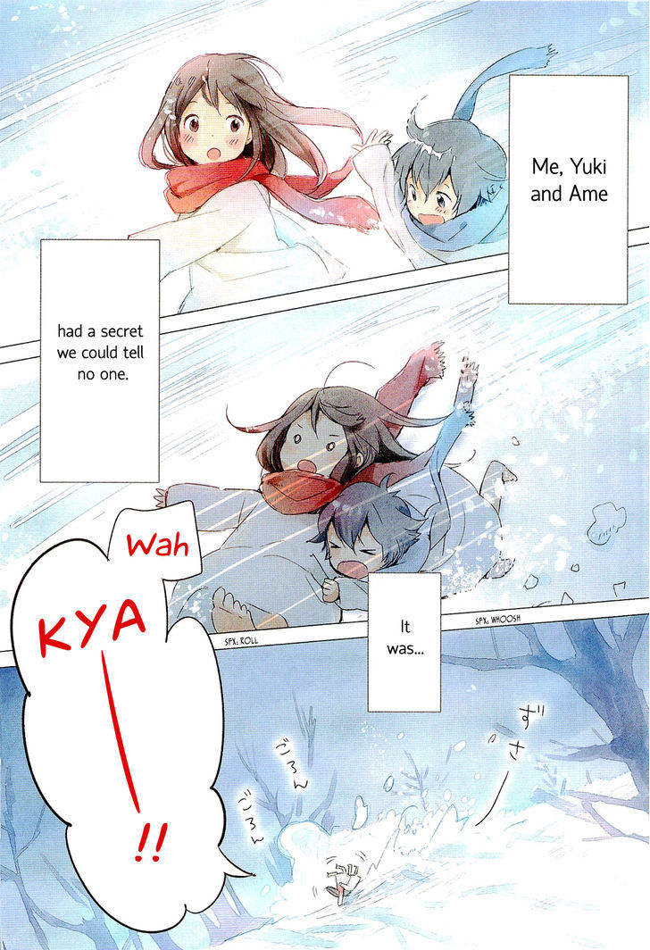 Ookami Kodomo No Ame To Yuki Chapter 1 #4