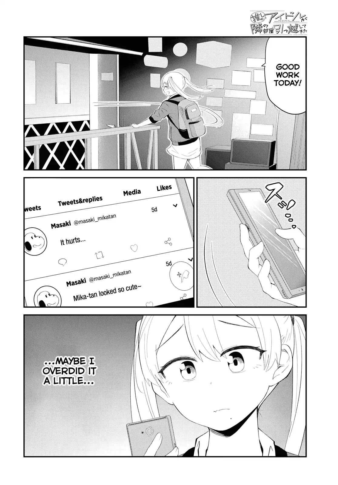 Oshi No Idol Ga Tonari No Heya Ni Hikkoshite Kita Chapter 3 #2