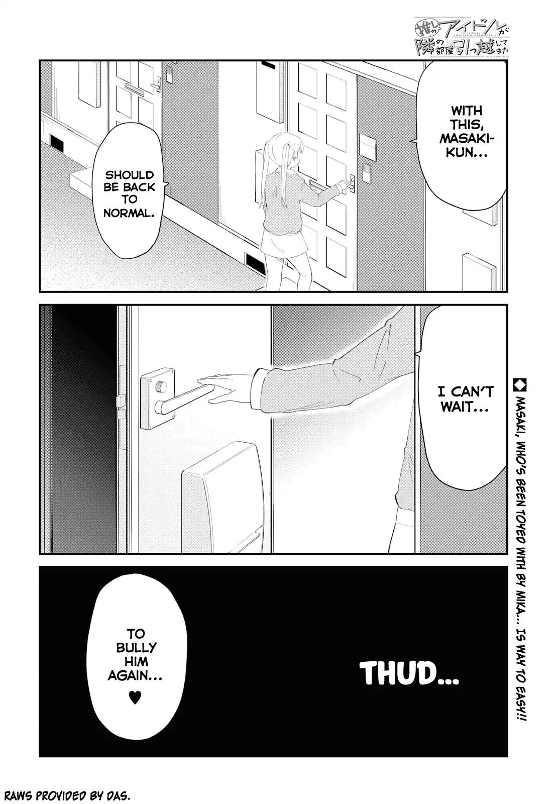 Oshi No Idol Ga Tonari No Heya Ni Hikkoshite Kita Chapter 3 #15