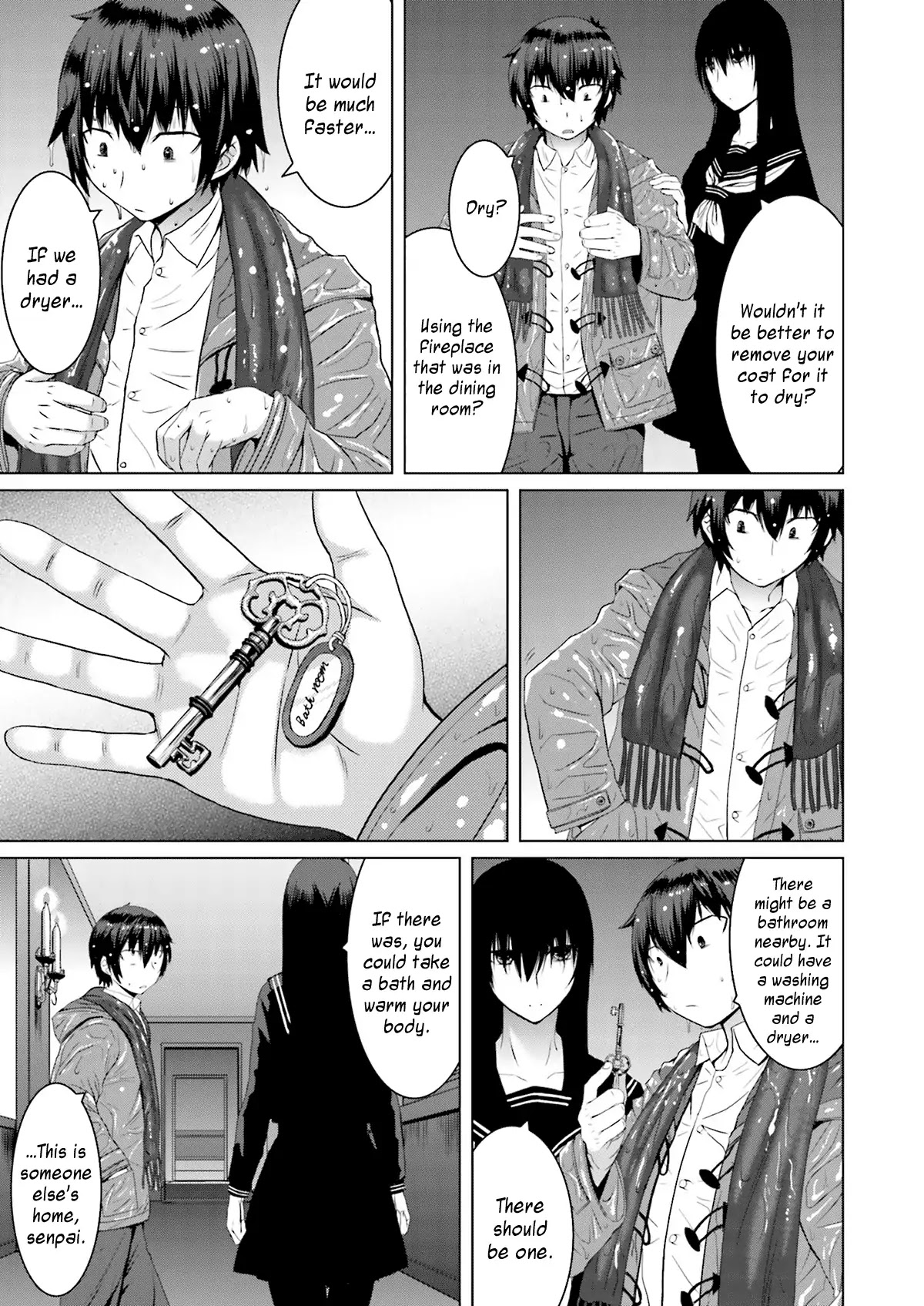 Kuro-Senpai To Kuroyashiki No Yami Ni Mayowanai Chapter 3 #5