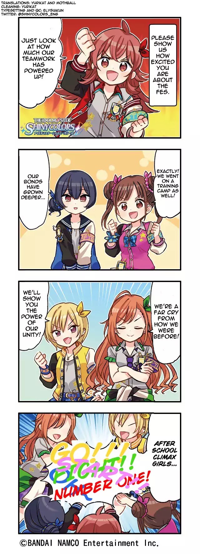 The Idolm@ster: Shiny Colors (4Koma) Chapter 49 #1