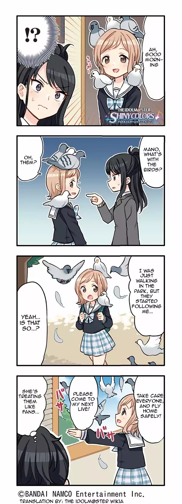 The Idolm@ster: Shiny Colors (4Koma) Chapter 3 #1